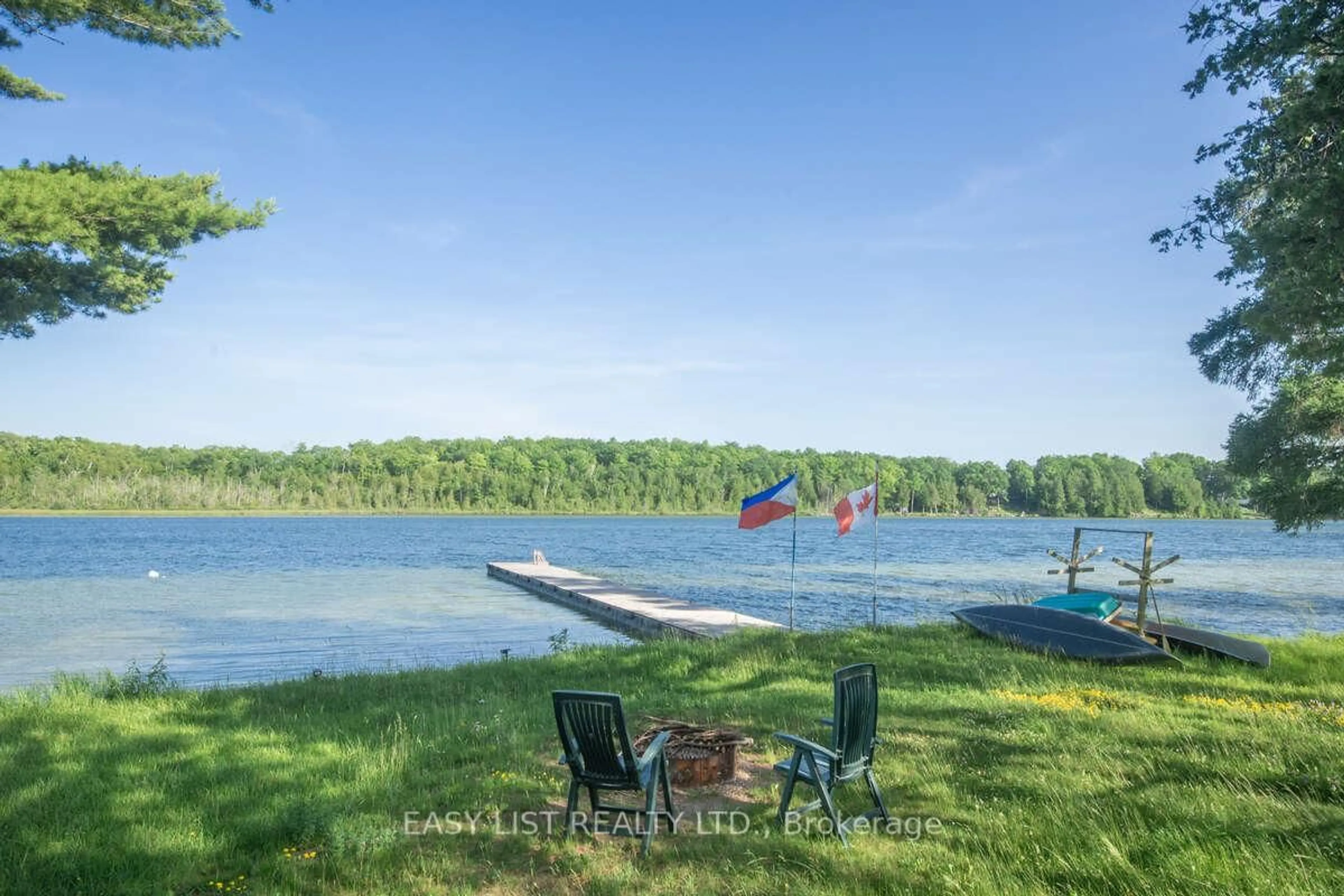 Patio, water/lake/river/ocean view for 1220B Hogs Back Rd, Greater Napanee Ontario K0K 2L0