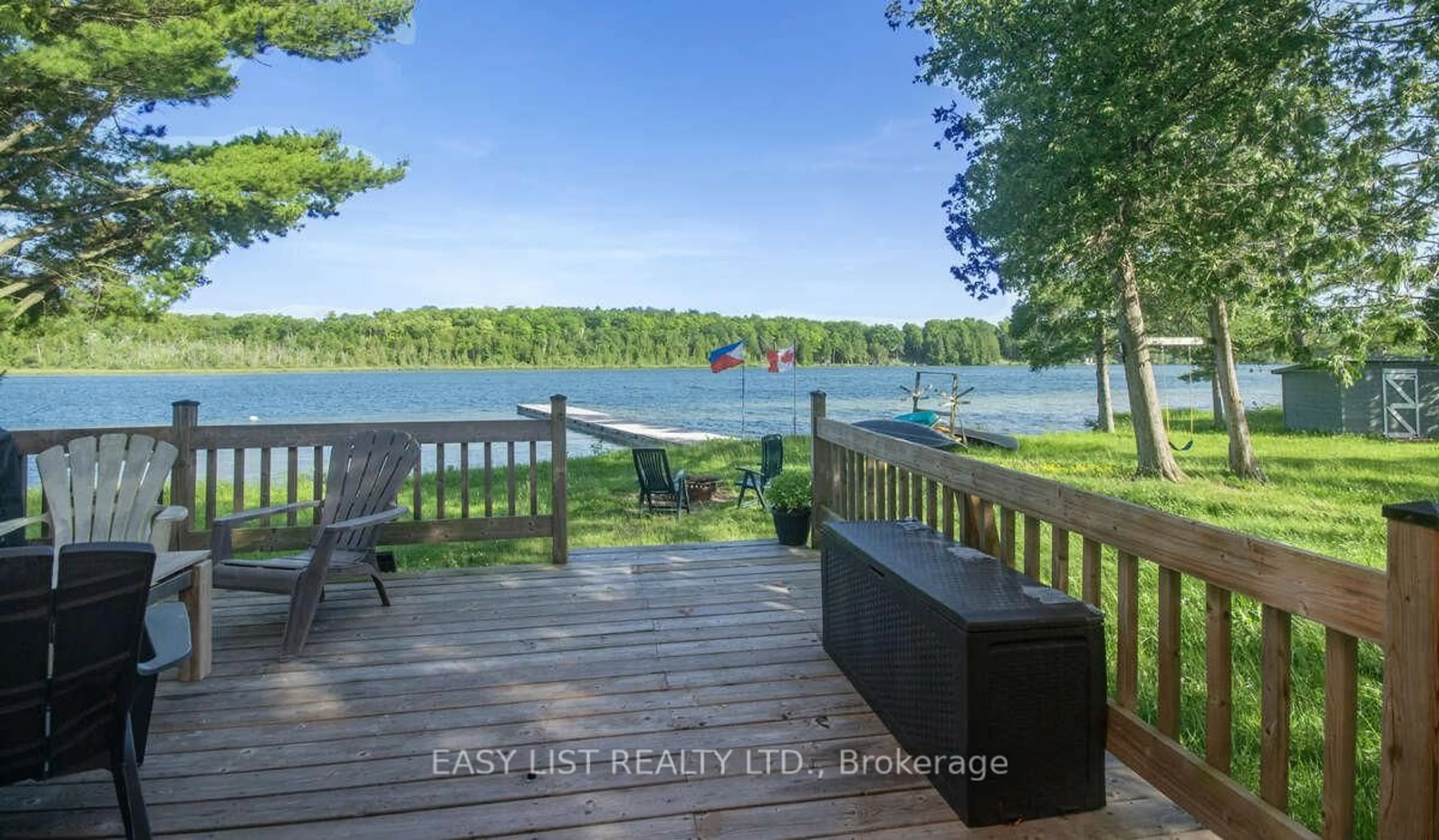 Patio, water/lake/river/ocean view for 1220B Hogs Back Rd, Greater Napanee Ontario K0K 2L0