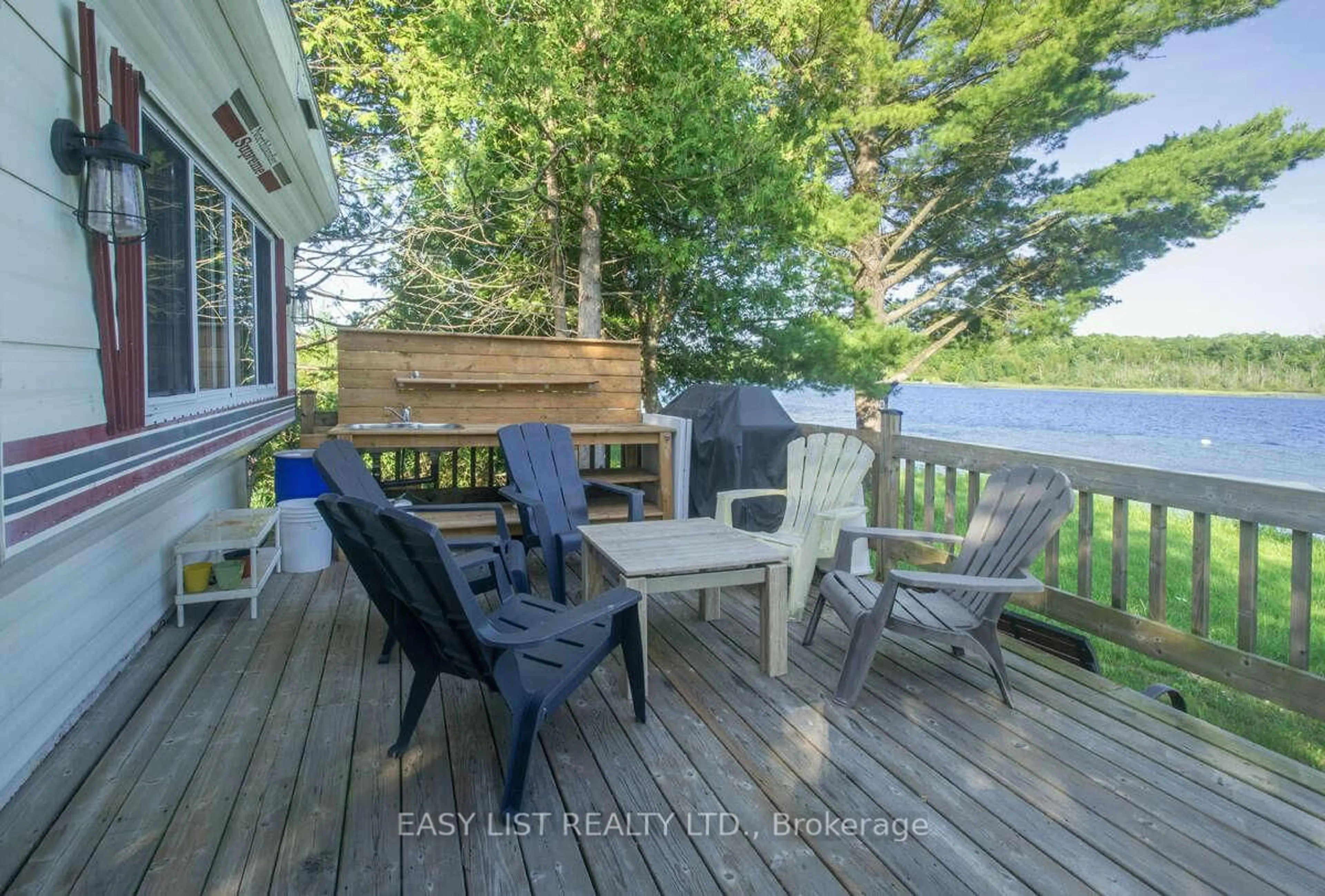 Patio, water/lake/river/ocean view for 1220B Hogs Back Rd, Greater Napanee Ontario K0K 2L0
