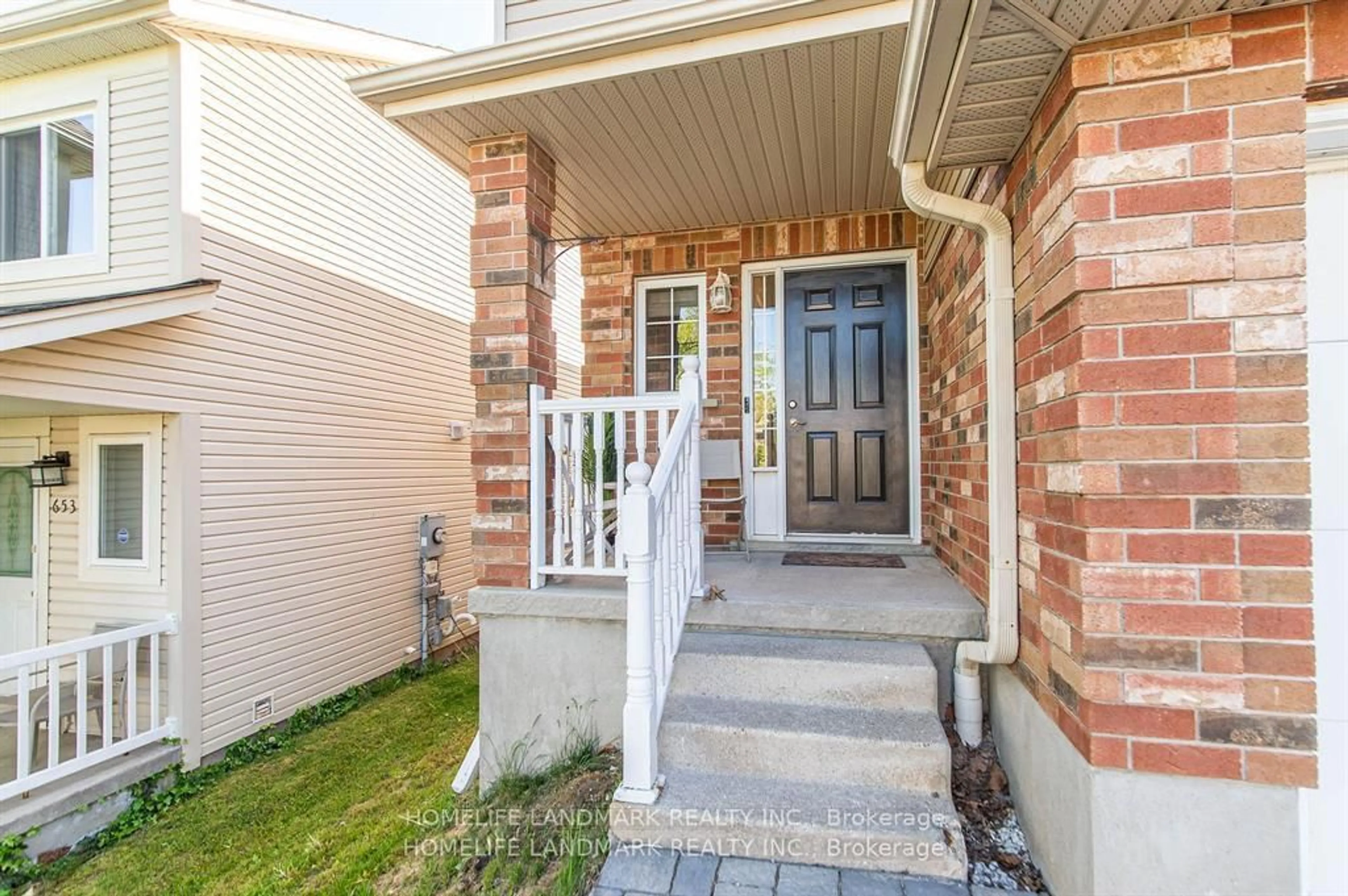 Home with brick exterior material, street for 655A Royal Fern St, Waterloo Ontario N2V 2P6