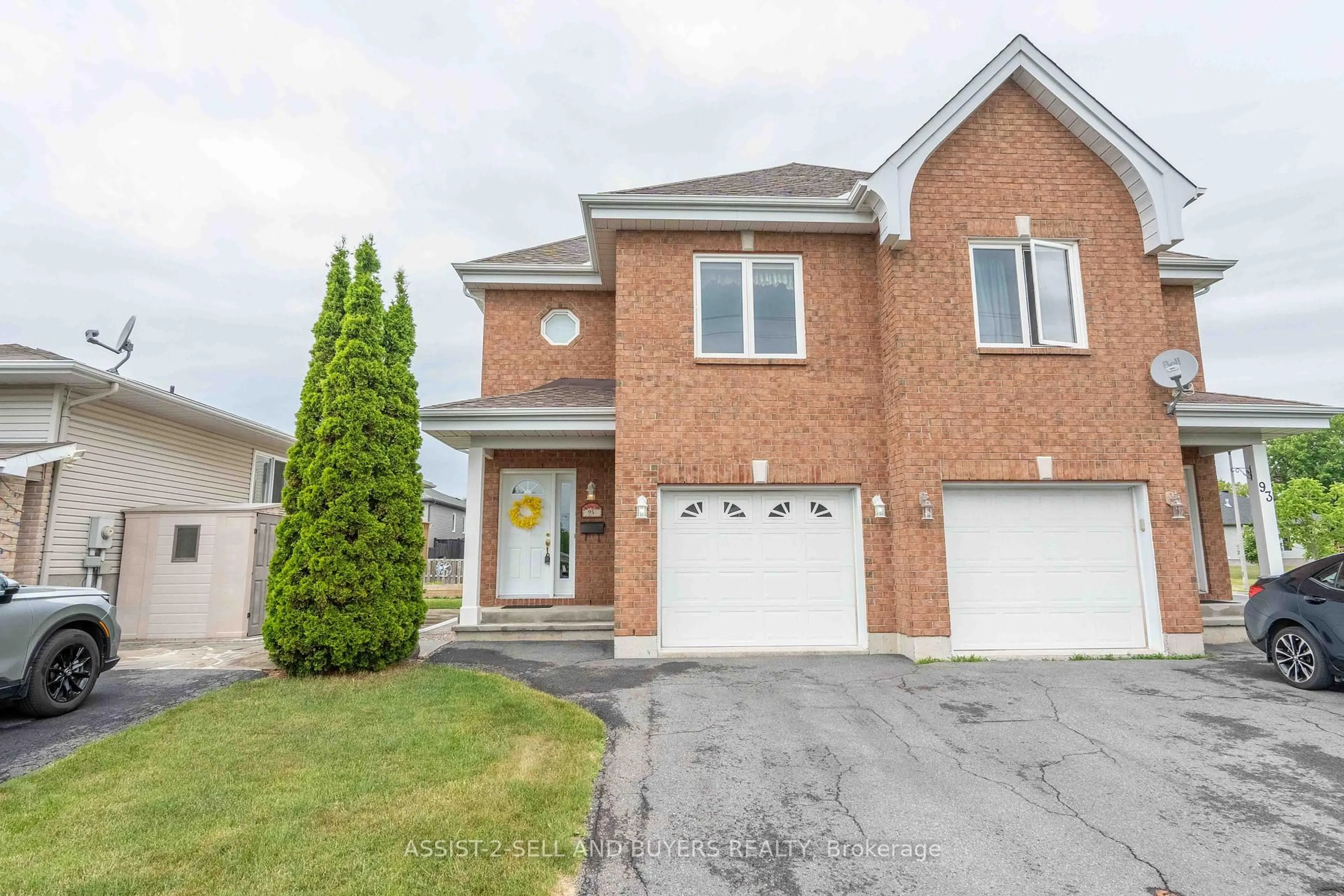 Home with brick exterior material, street for 95 Mckenzie St, Cornwall Ontario K6K 1W2