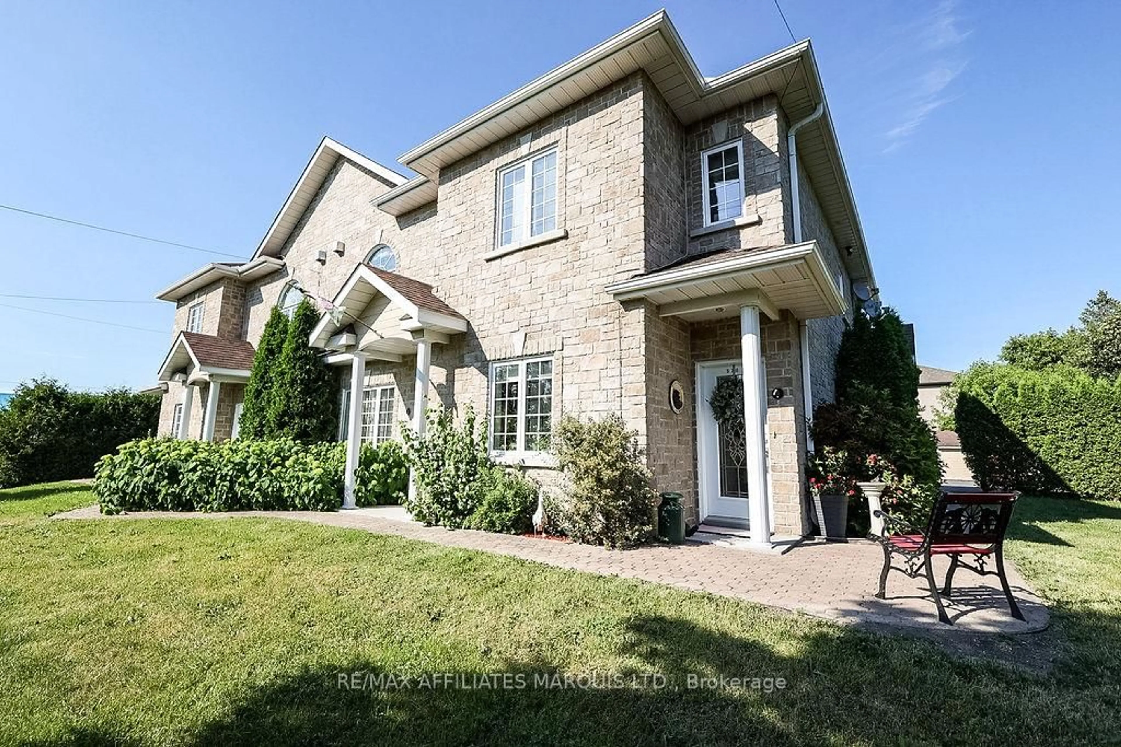 Home with brick exterior material, street for 570 West Boundary Rd, North Glengarry Ontario K0C 1A0
