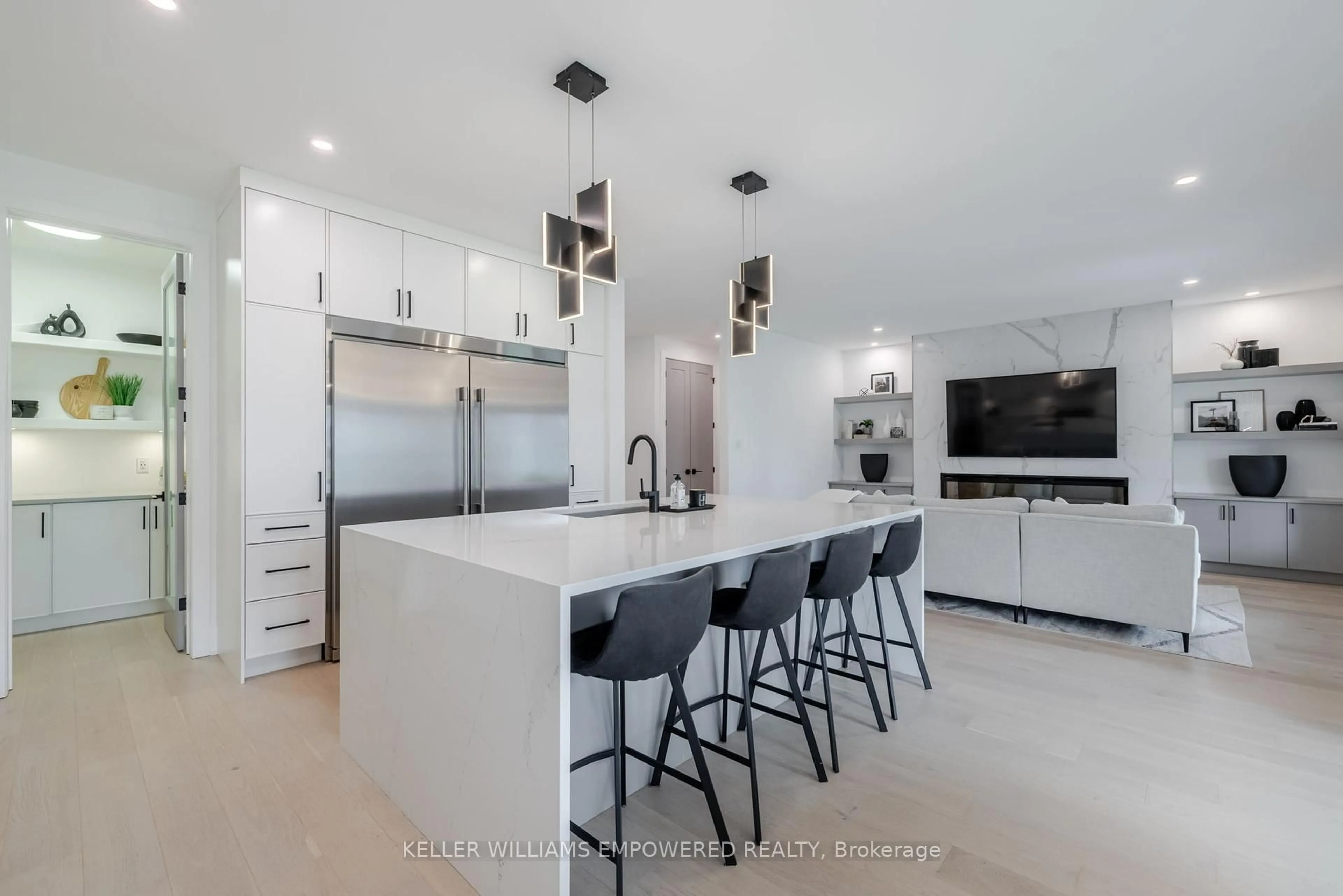 Contemporary kitchen, ceramic/tile floor for 1611 Upper West Ave, London South Ontario N6K 0M2