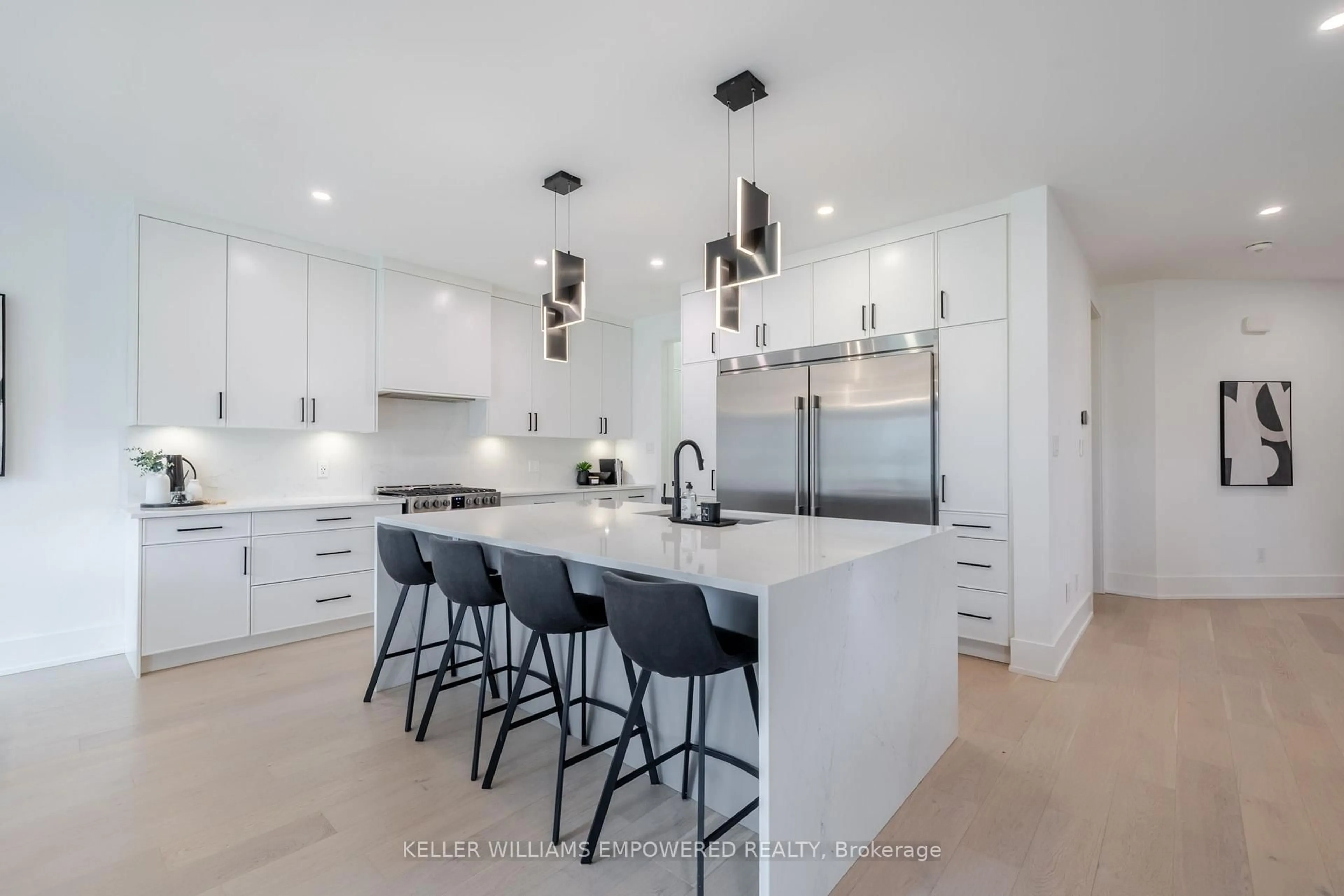 Contemporary kitchen, ceramic/tile floor for 1611 Upper West Ave, London South Ontario N6K 0M2