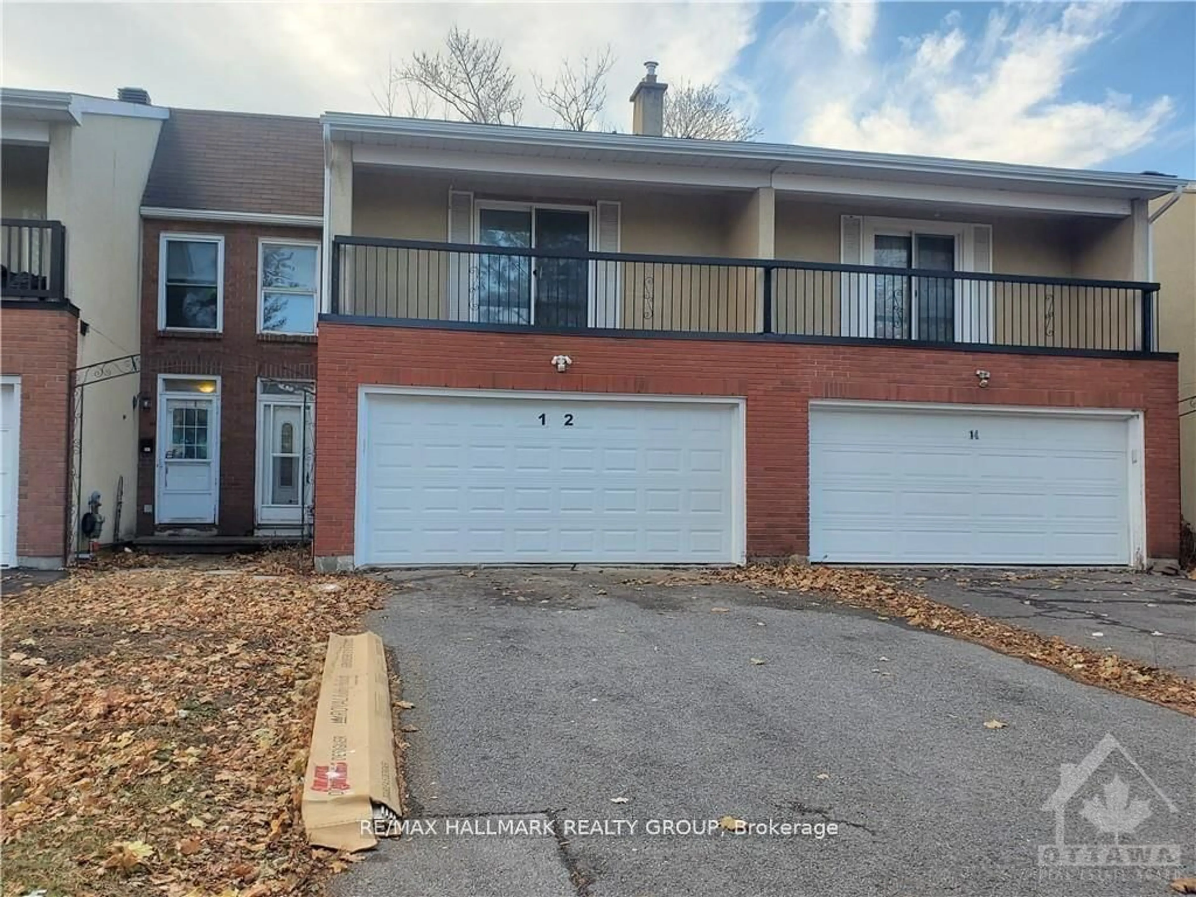 A pic from outside/outdoor area/front of a property/back of a property/a pic from drone, unknown for 12 Tybalt Cres, Ottawa Ontario K2H 8J5