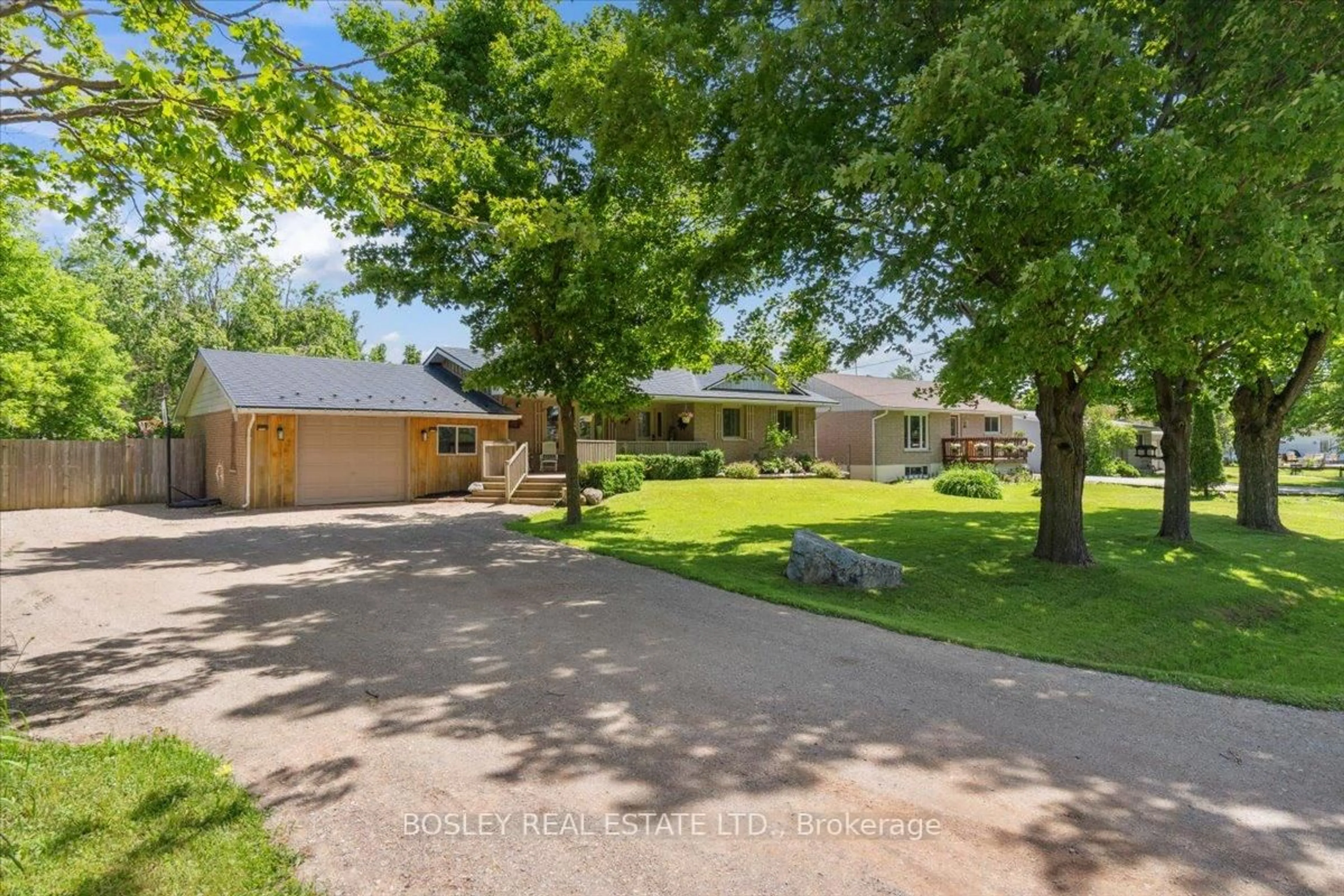 A pic from outside/outdoor area/front of a property/back of a property/a pic from drone, street for 441 Ida St, Southgate Ontario N0C 1B0