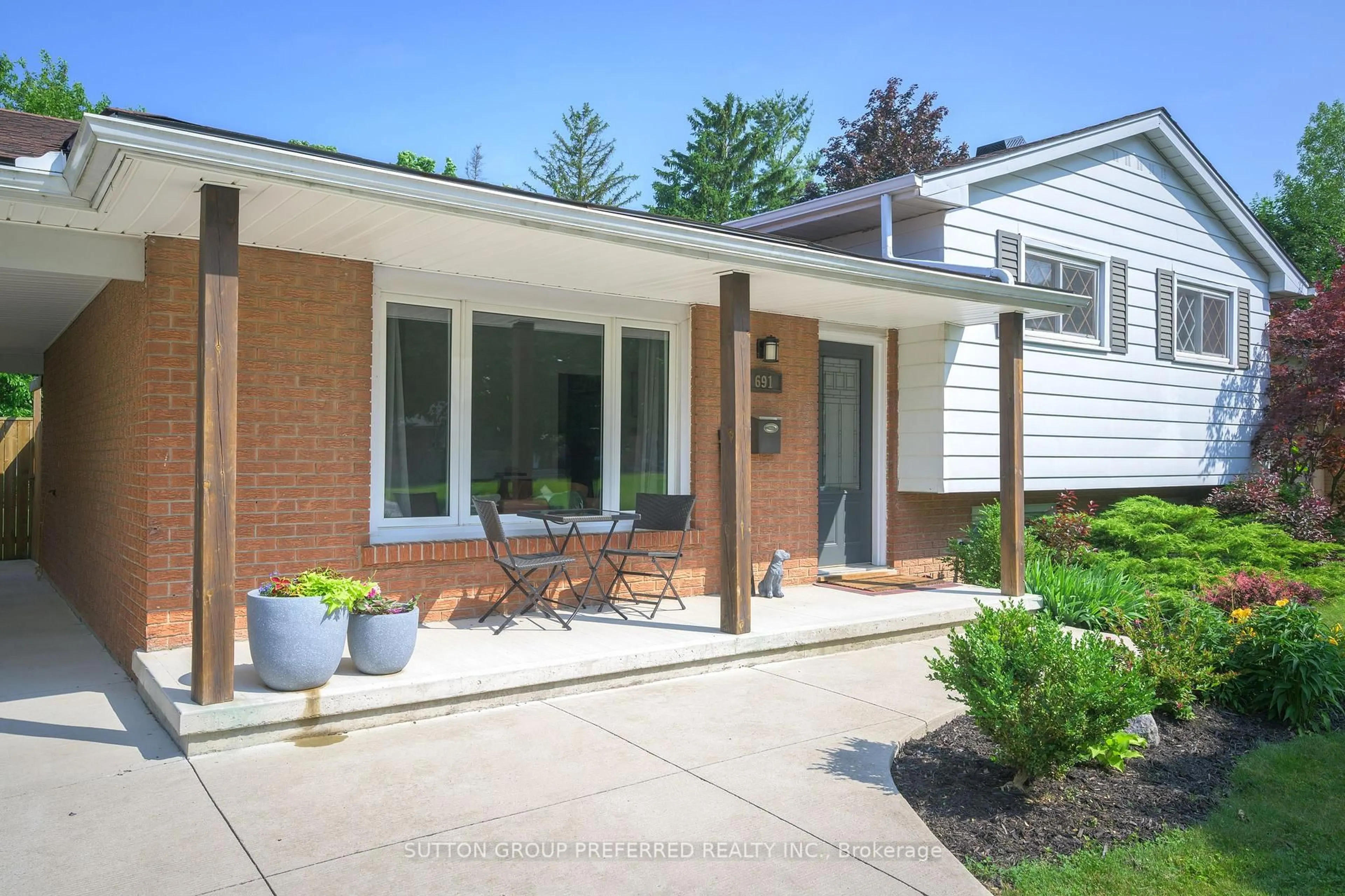 Home with brick exterior material, street for 691 Widmore Dr, London South Ontario N6J 3A8