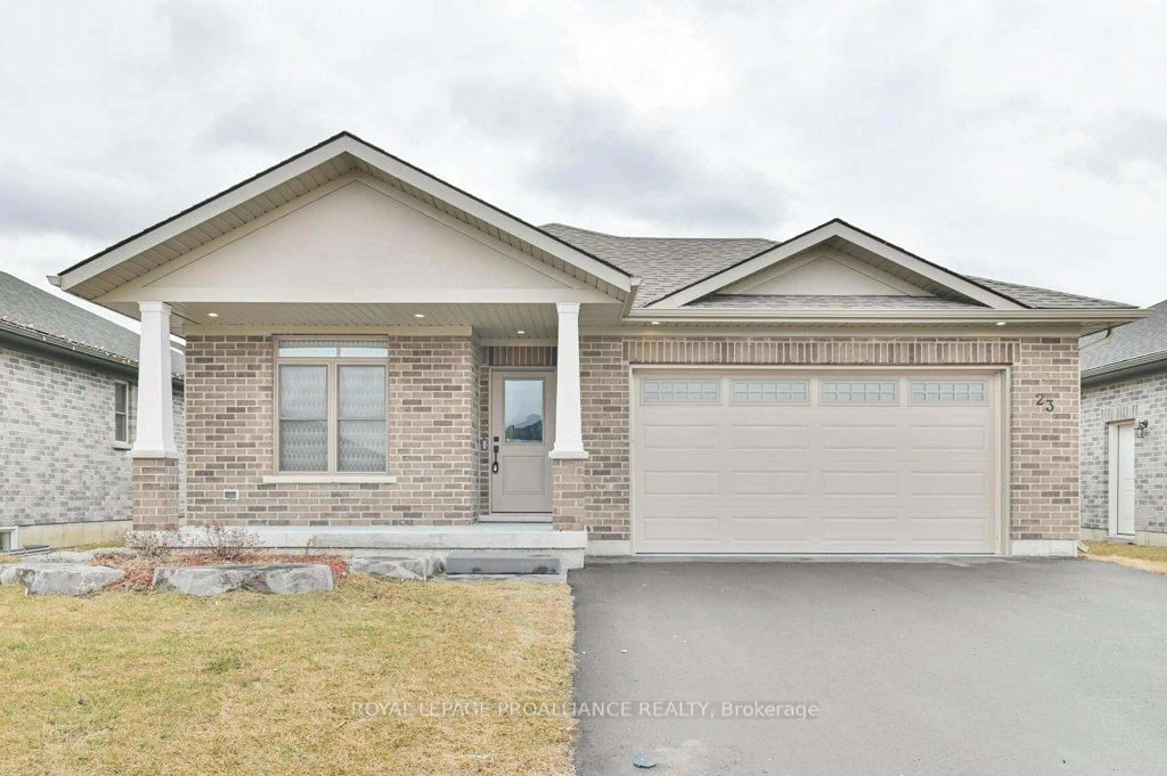 Home with brick exterior material, street for 23 Aberdeen St, Stirling Ontario K0K 3E0