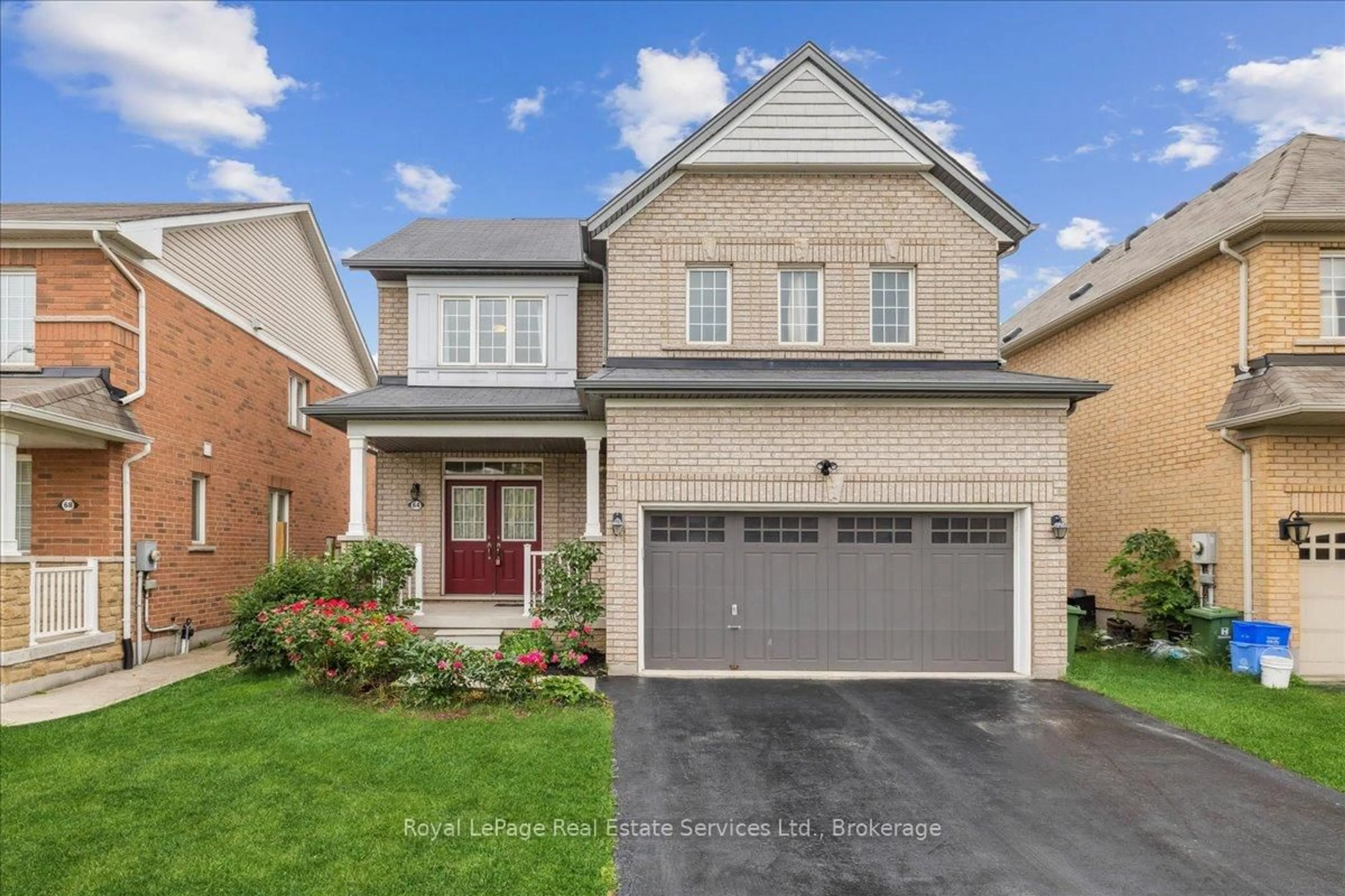 Home with brick exterior material, street for 64 Newport Cres, Hamilton Ontario L9A 0B2