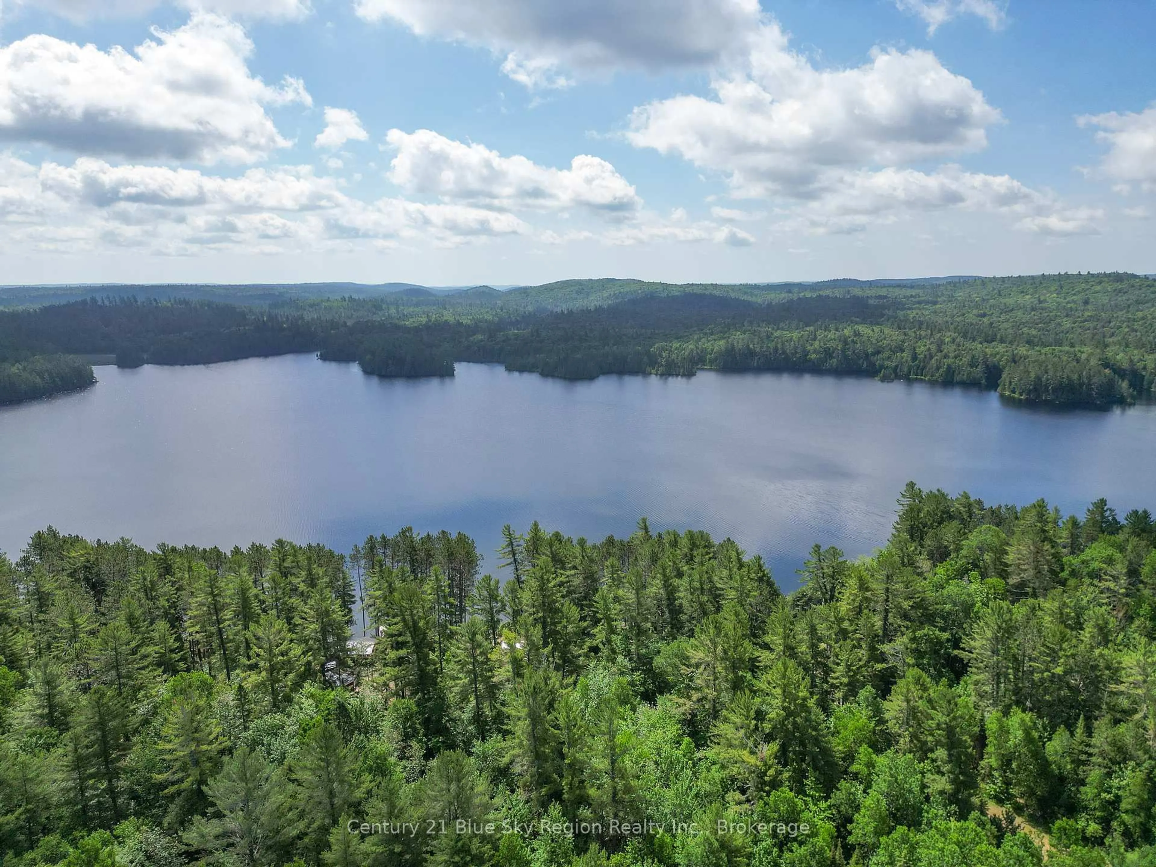 A pic from outside/outdoor area/front of a property/back of a property/a pic from drone, water/lake/river/ocean view for 3138 Sturgeon Lake Rd, Papineau-Cameron Ontario P0H 1V0