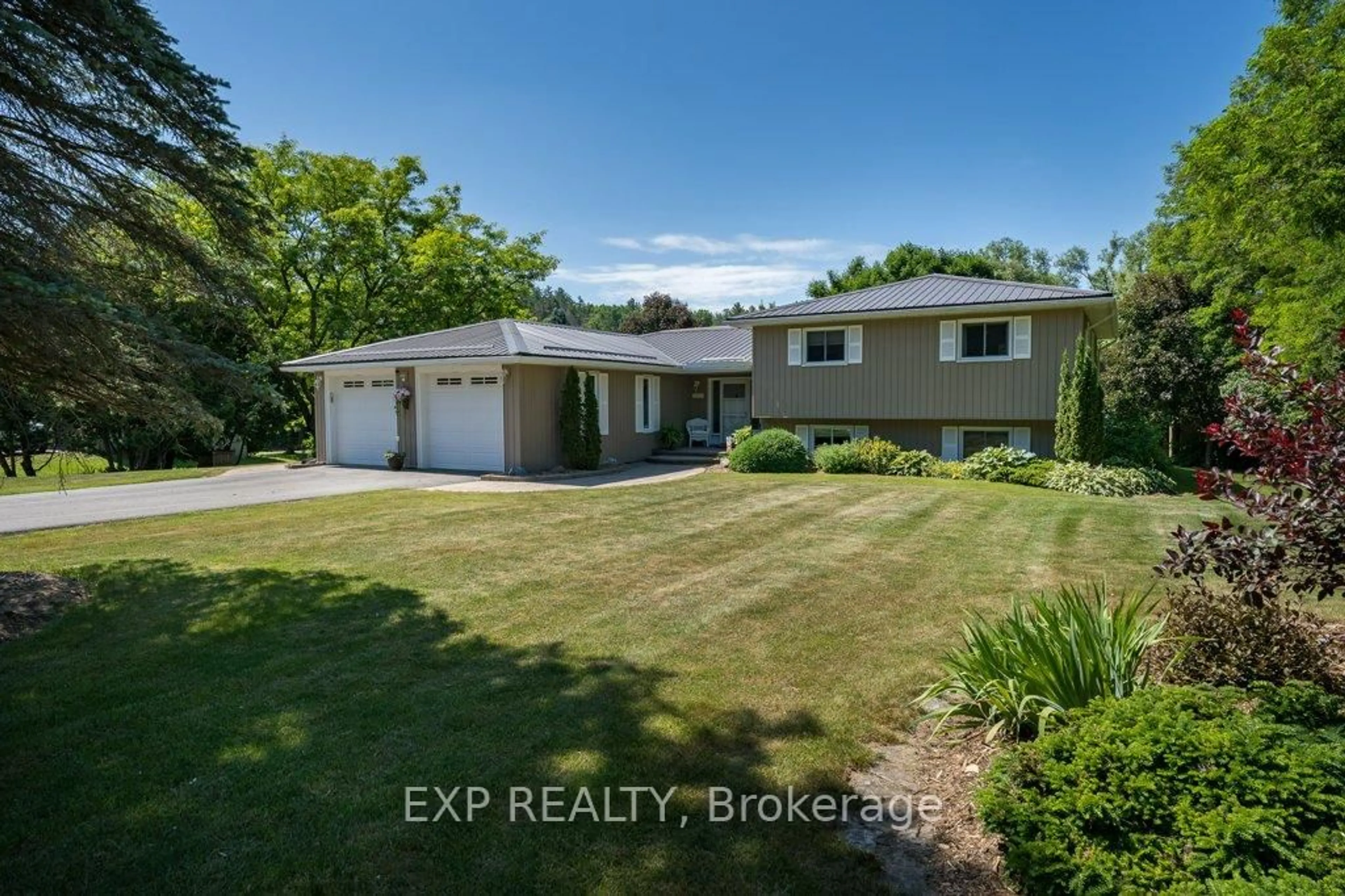 A pic from outside/outdoor area/front of a property/back of a property/a pic from drone, water/lake/river/ocean view for 26 Goacher Rd, Trent Hills Ontario K0K 1L0