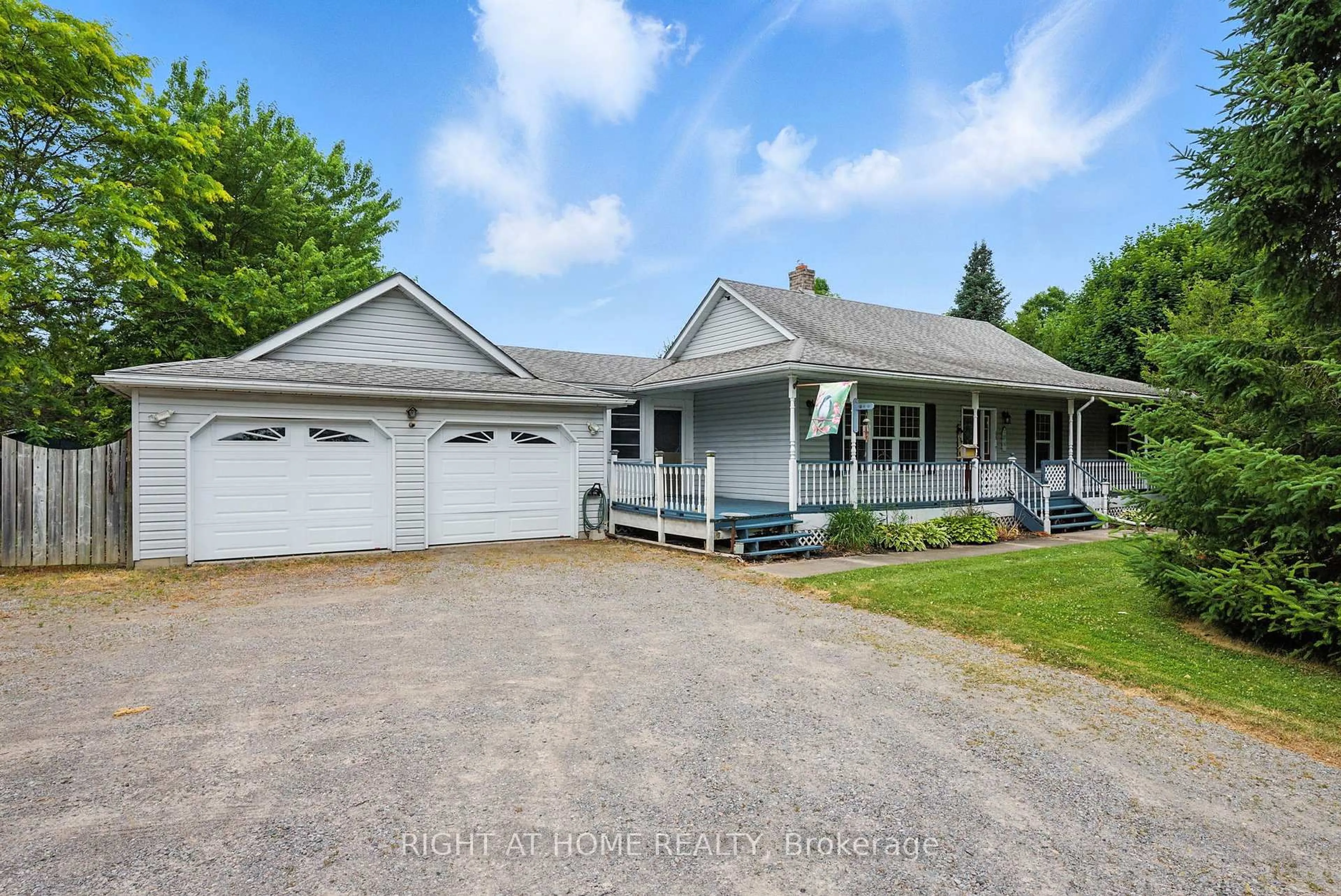 A pic from outside/outdoor area/front of a property/back of a property/a pic from drone, street for 66 Zion Rd, Hastings Ontario K0K 2C0