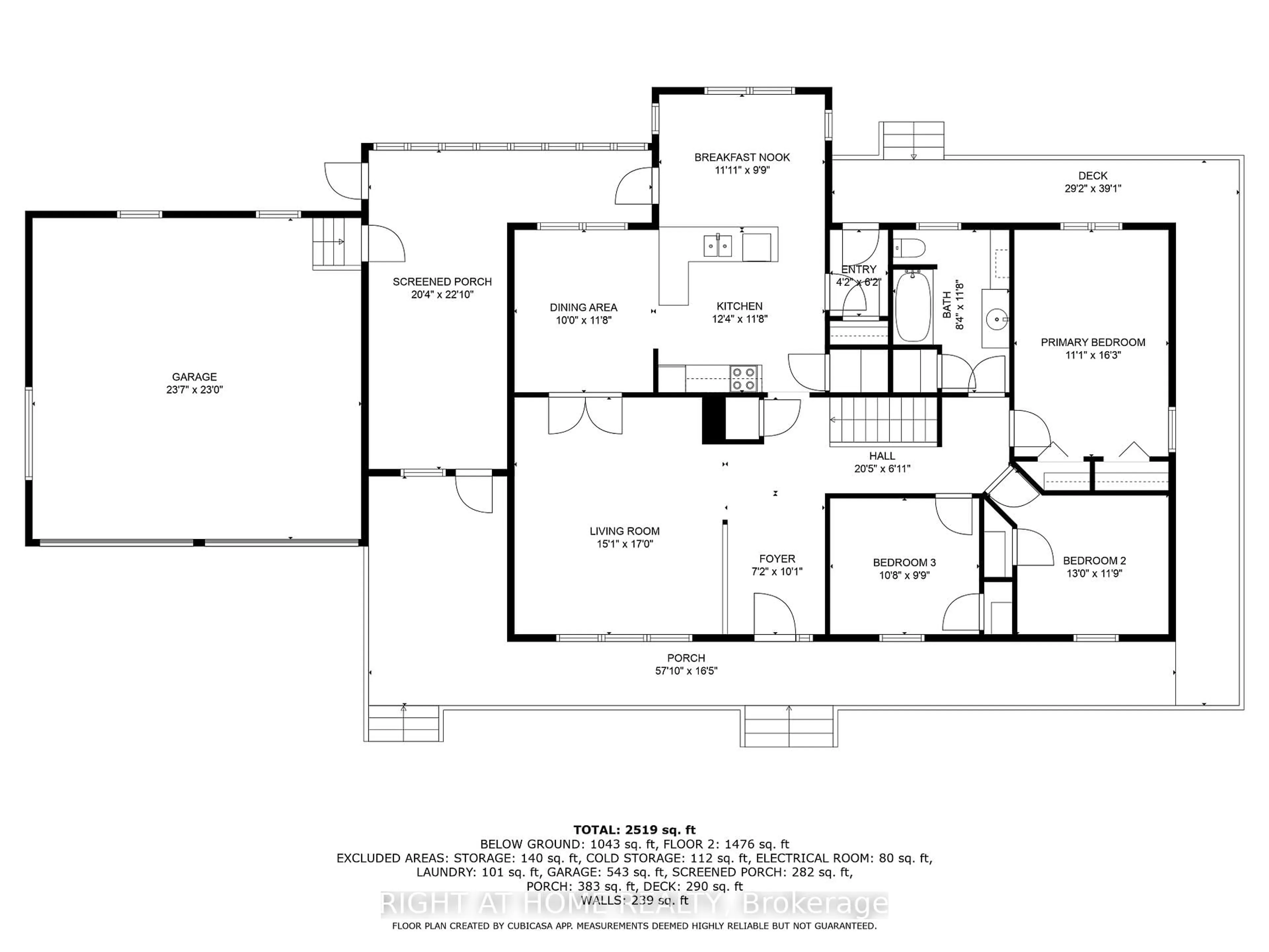 Floor plan for 66 Zion Rd, Hastings Ontario K0K 2C0
