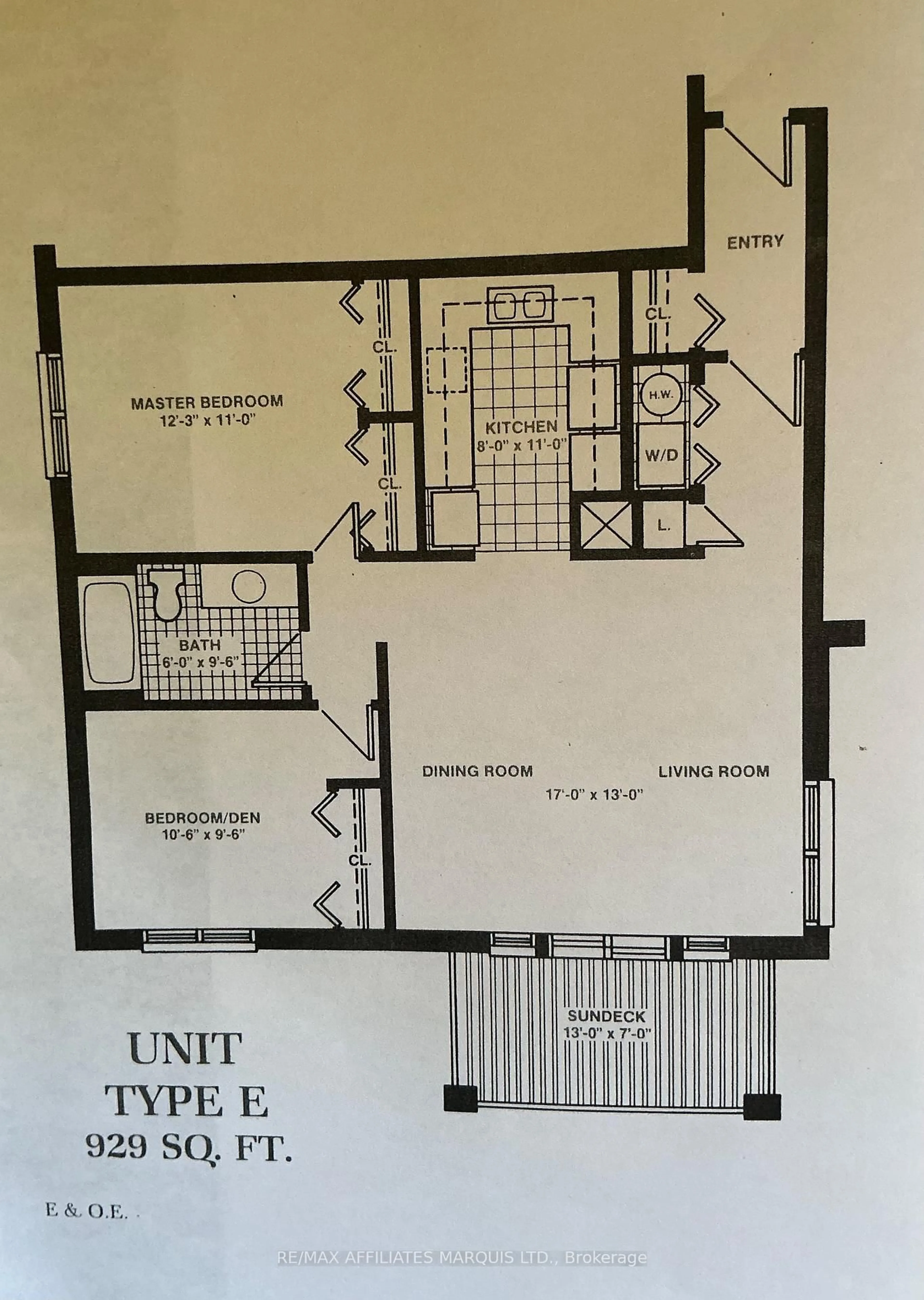 Floor plan for 121 Water St #406, Cornwall Ontario K6J 5T8