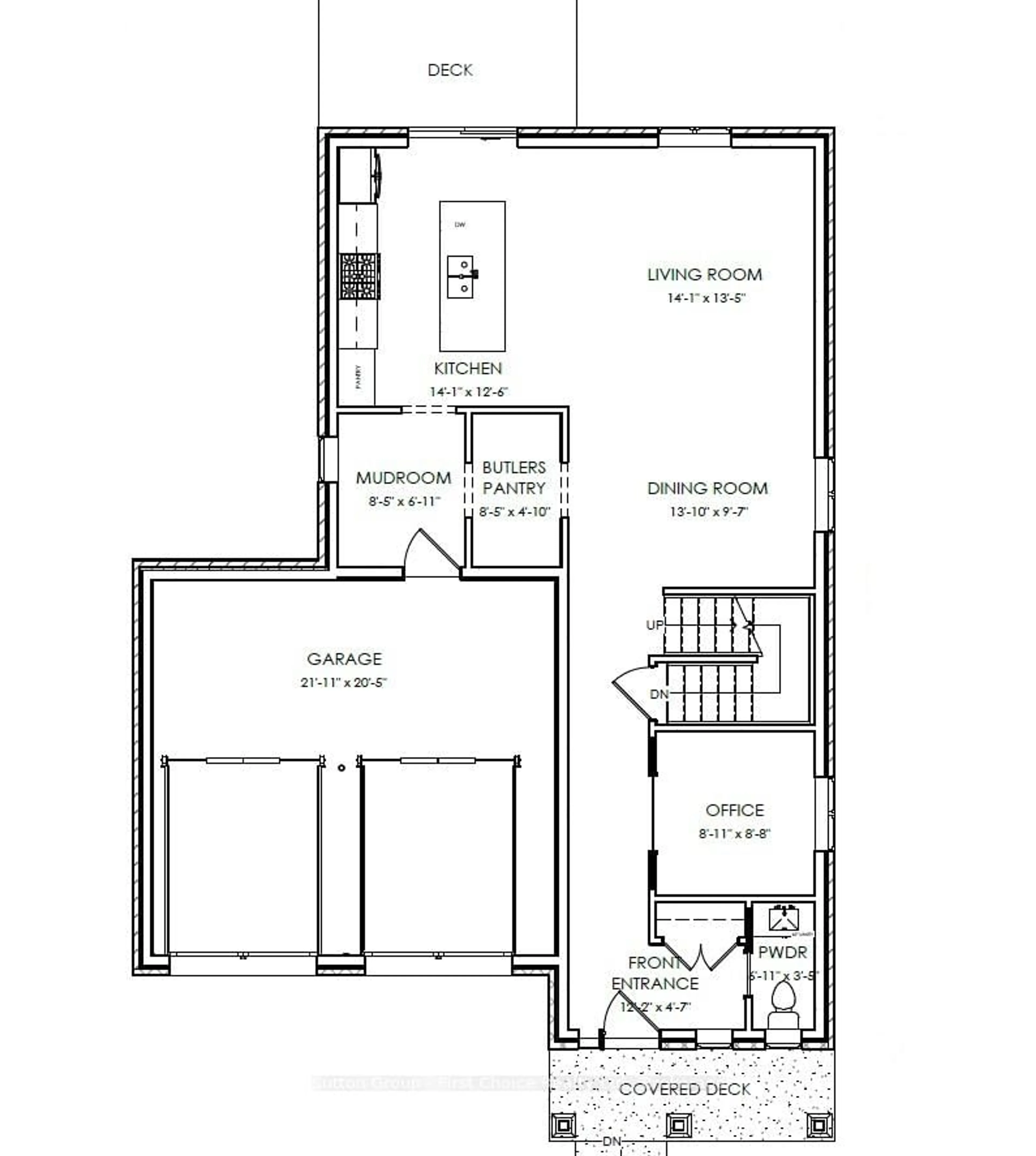 Floor plan for 14 Nelson St, West Perth Ontario N0K 1N0