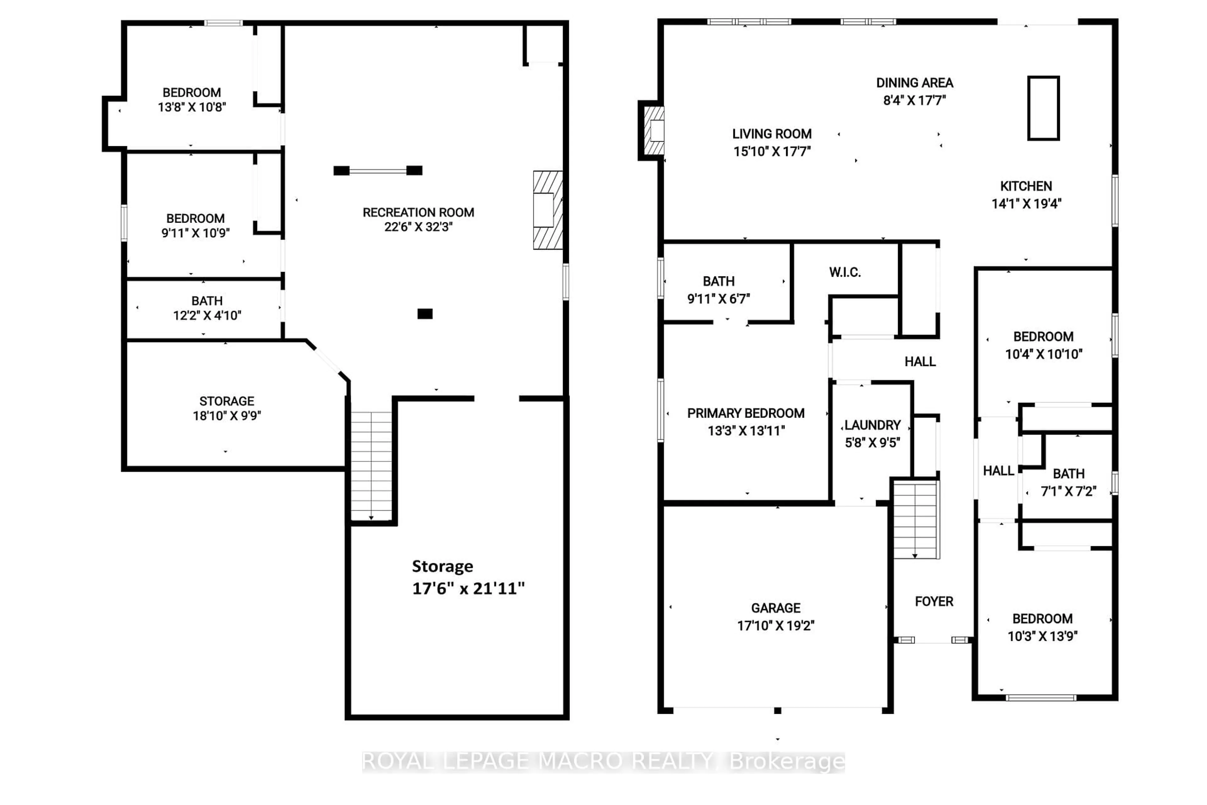 Floor plan for 4 Wills Cres, Hamilton Ontario L0R 1C0