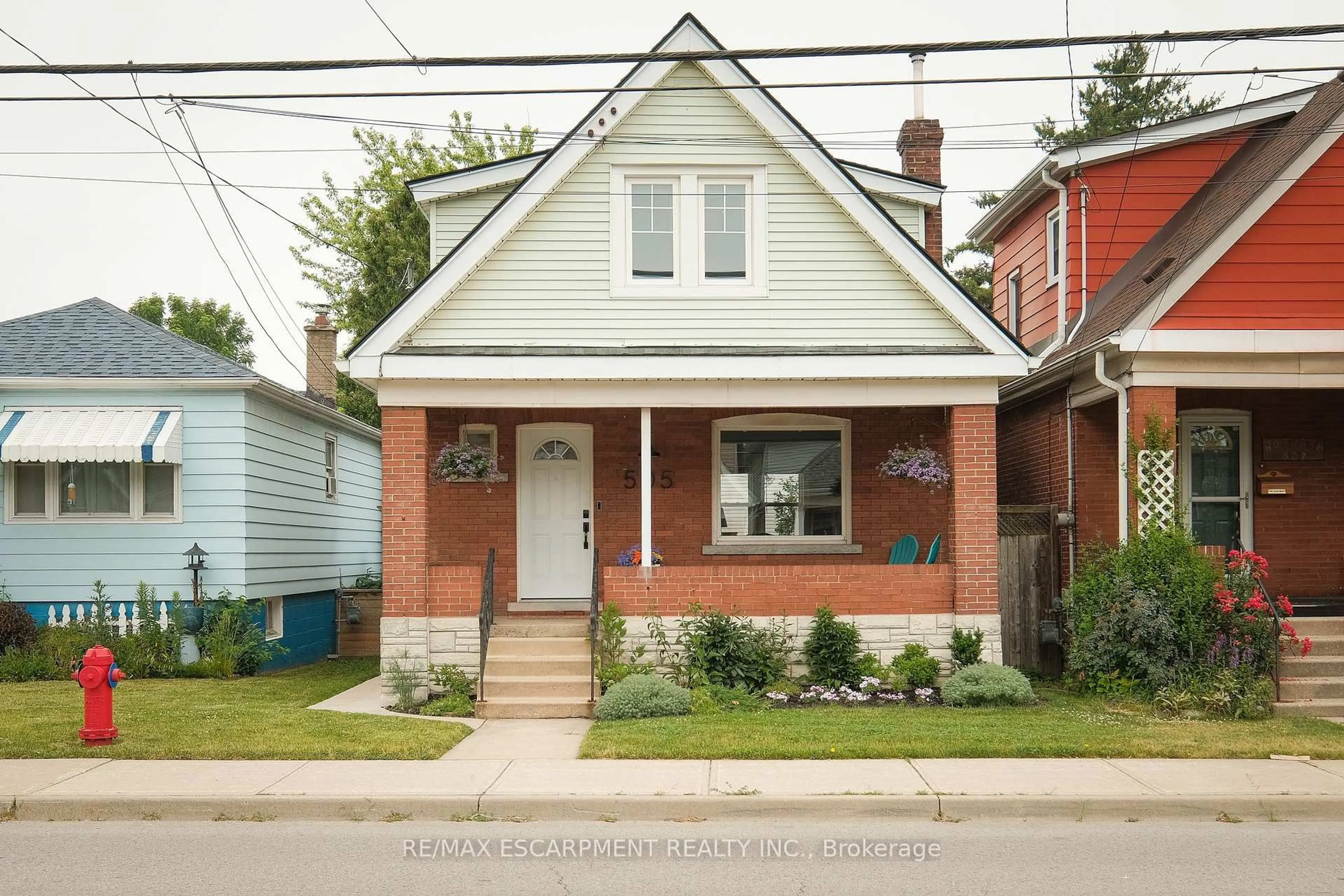 Home with brick exterior material, street for 505 Queensdale Ave, Hamilton Ontario L8V 1K7