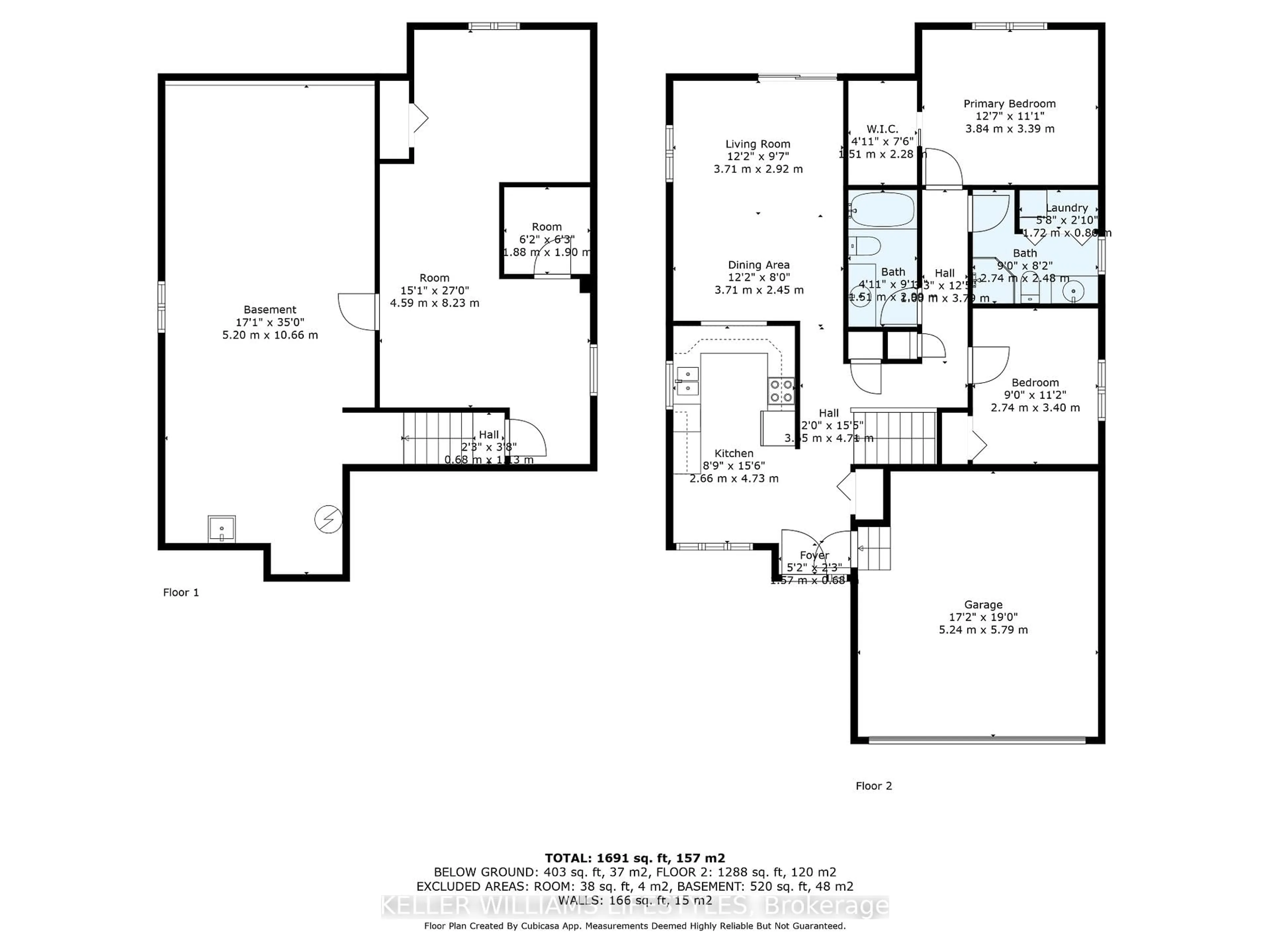 Floor plan for 45 Hickory Blvd, Strathroy Caradoc Ontario N7G 4E9