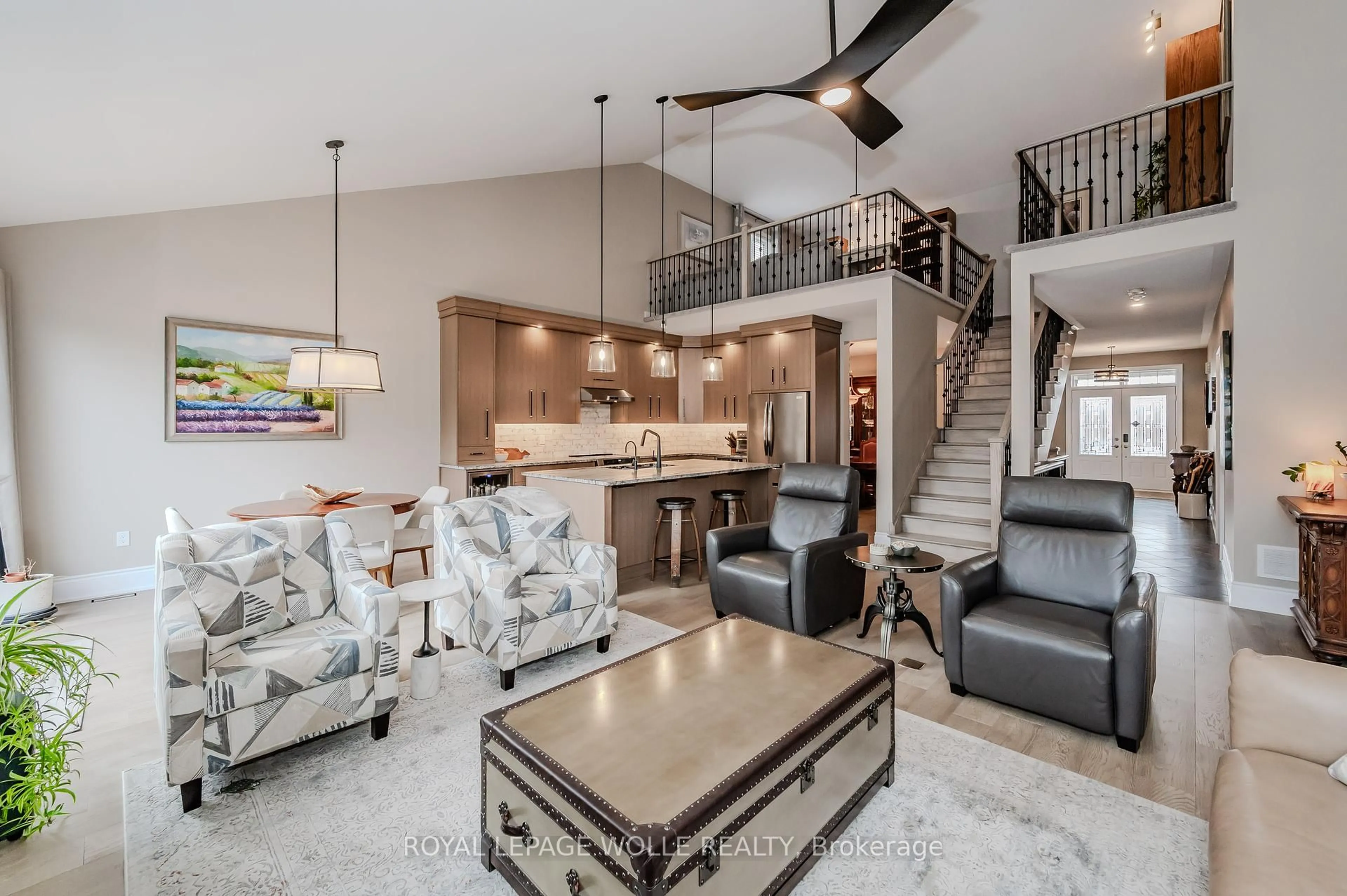 Open concept kitchen, unknown for 56 Harpin Way, Centre Wellington Ontario N1M 0H1