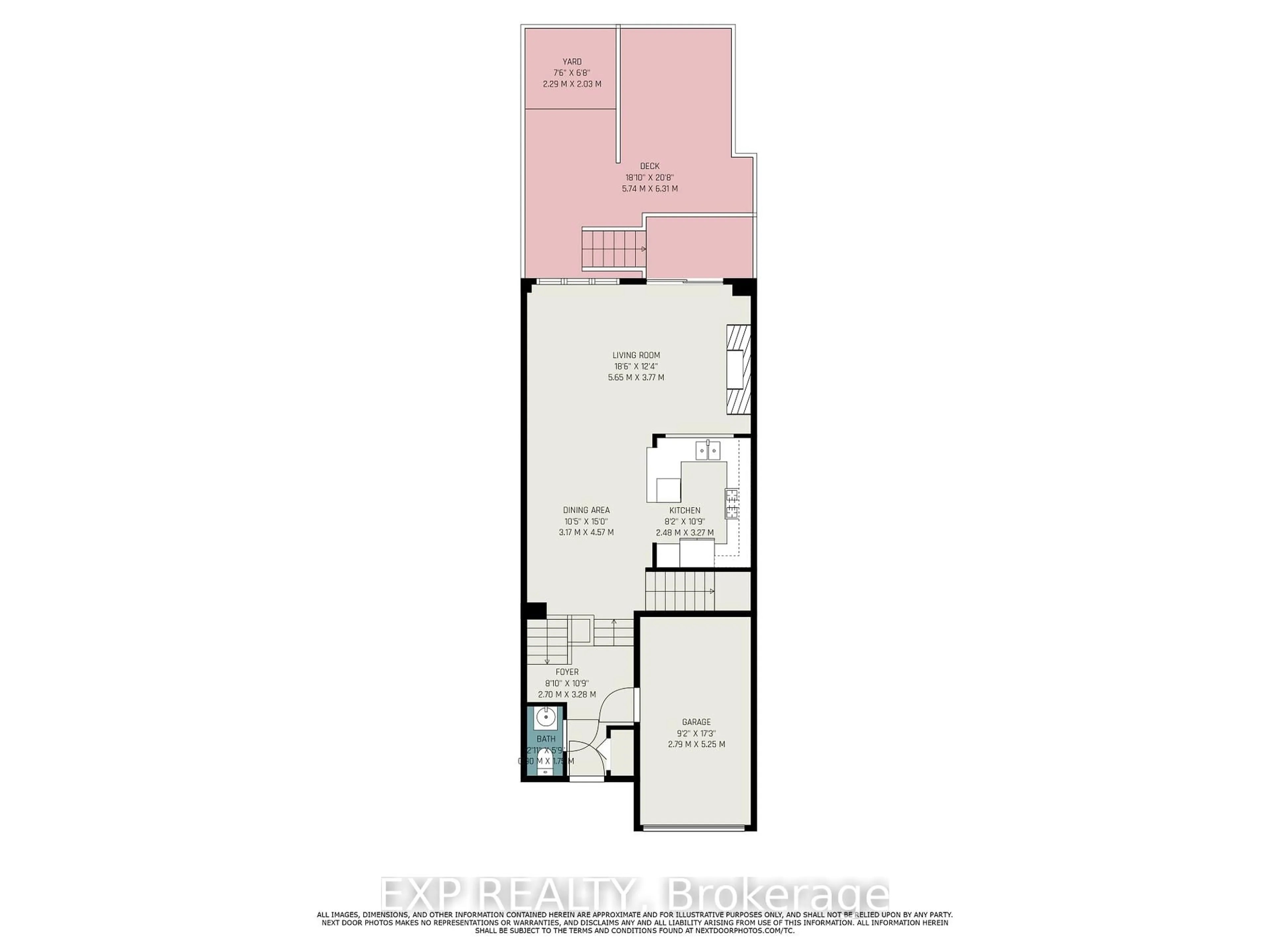 Floor plan for 215 Parkrose, Ottawa Ontario K4A 0N8