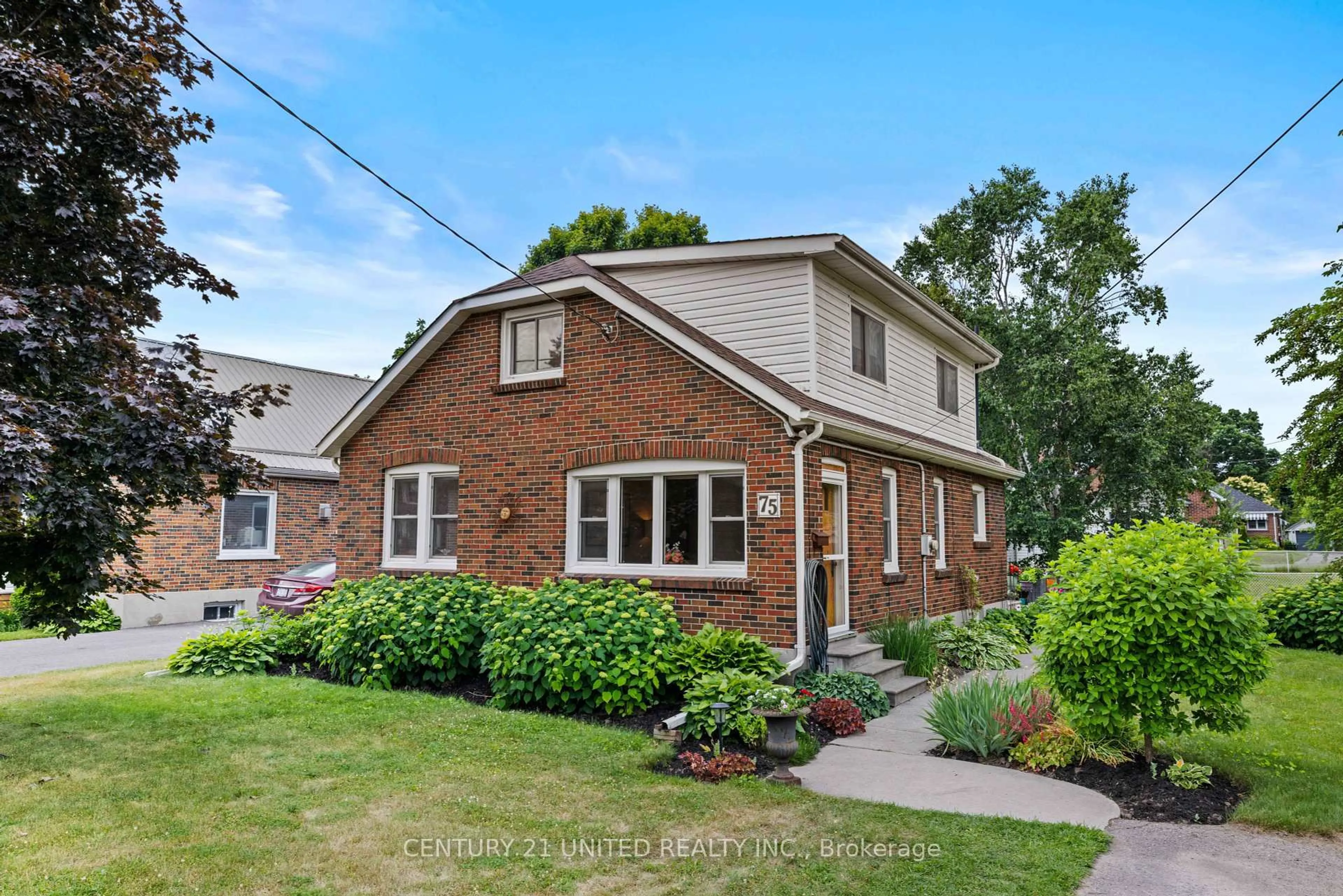 Home with brick exterior material, street for 75 Lynch St, Peterborough Central Ontario K9J 5B1