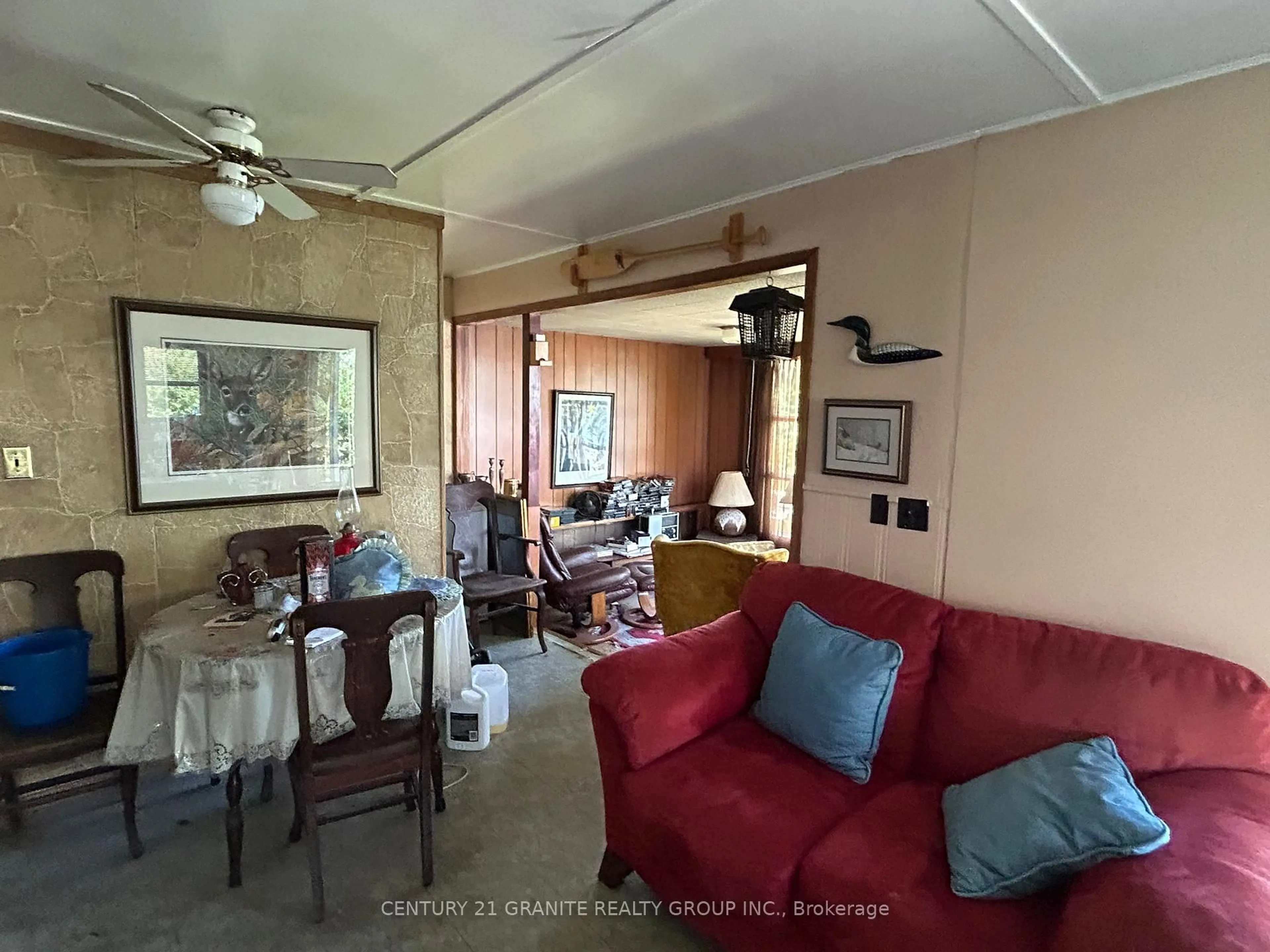 Living room with furniture, unknown for 1536 Papineau Lake Rd, Maple Leaf Ontario K0L 2R0