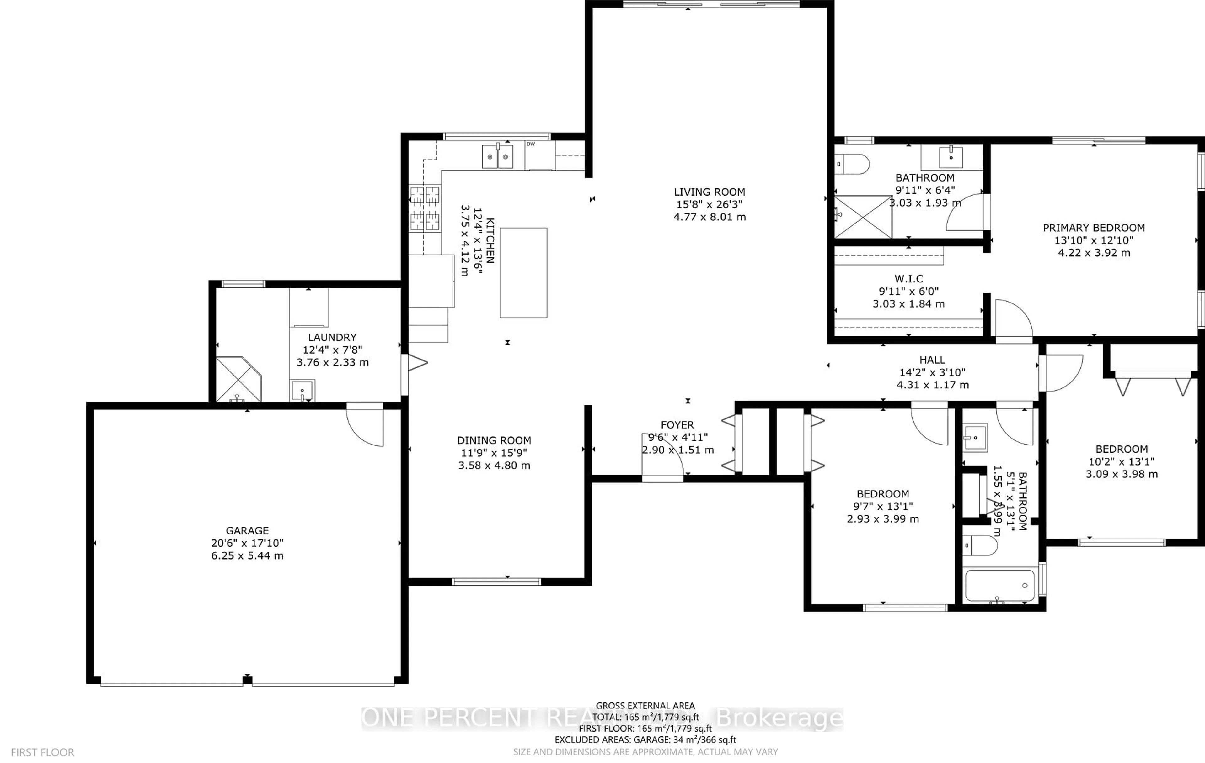 Floor plan for 1912 Moneymore Rd, Belleville Ontario K0K 2Y0