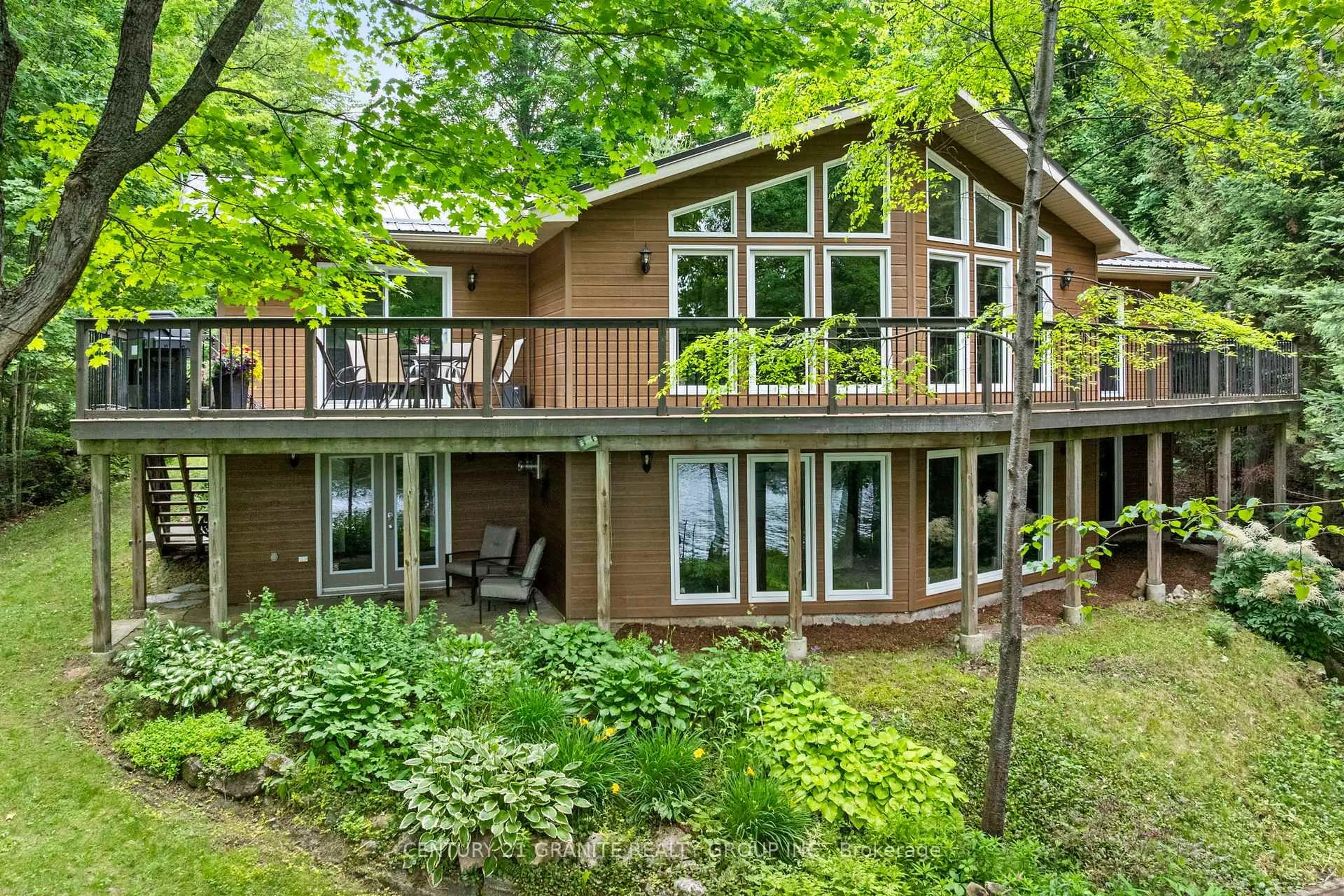 Home with vinyl exterior material, water/lake/river/ocean view for 49 Fire Route 73 C, North Kawartha Ontario K0L 1A0