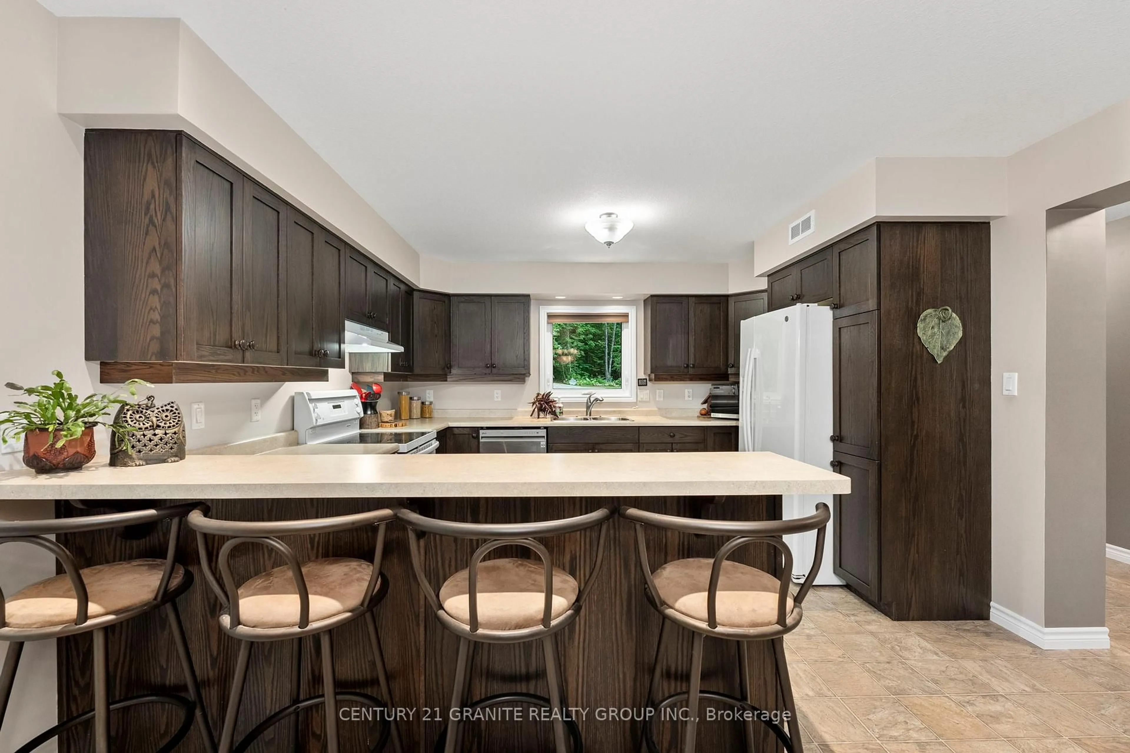 Open concept kitchen, ceramic/tile floor for 49 Fire Route 73 C, North Kawartha Ontario K0L 1A0
