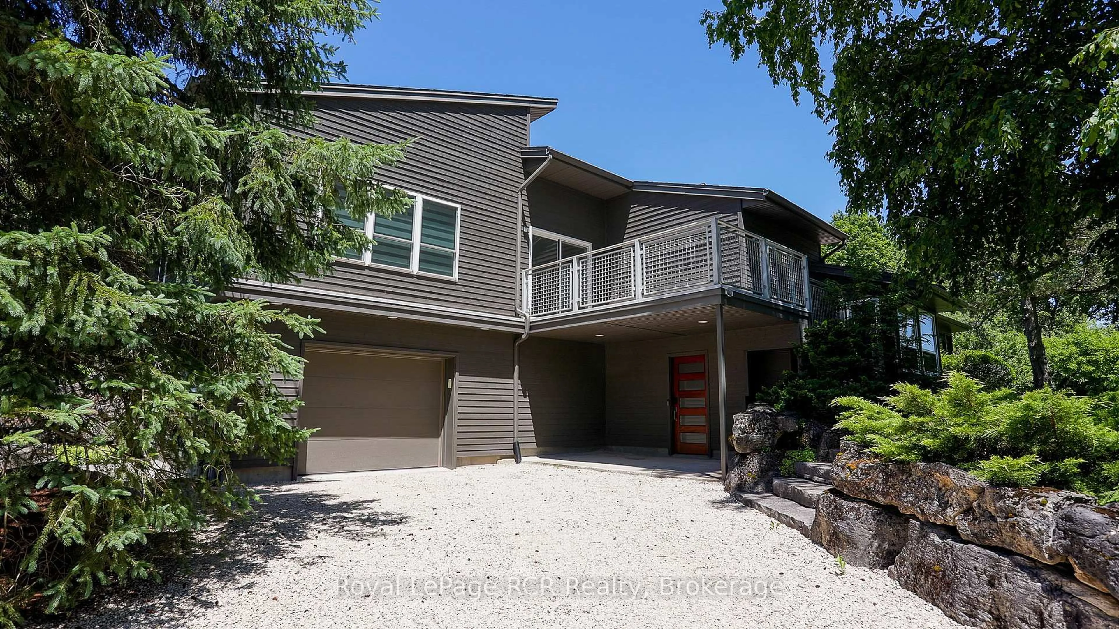Home with vinyl exterior material, street for 503801 Grey Rd 12, West Grey Ontario N0C 1H0
