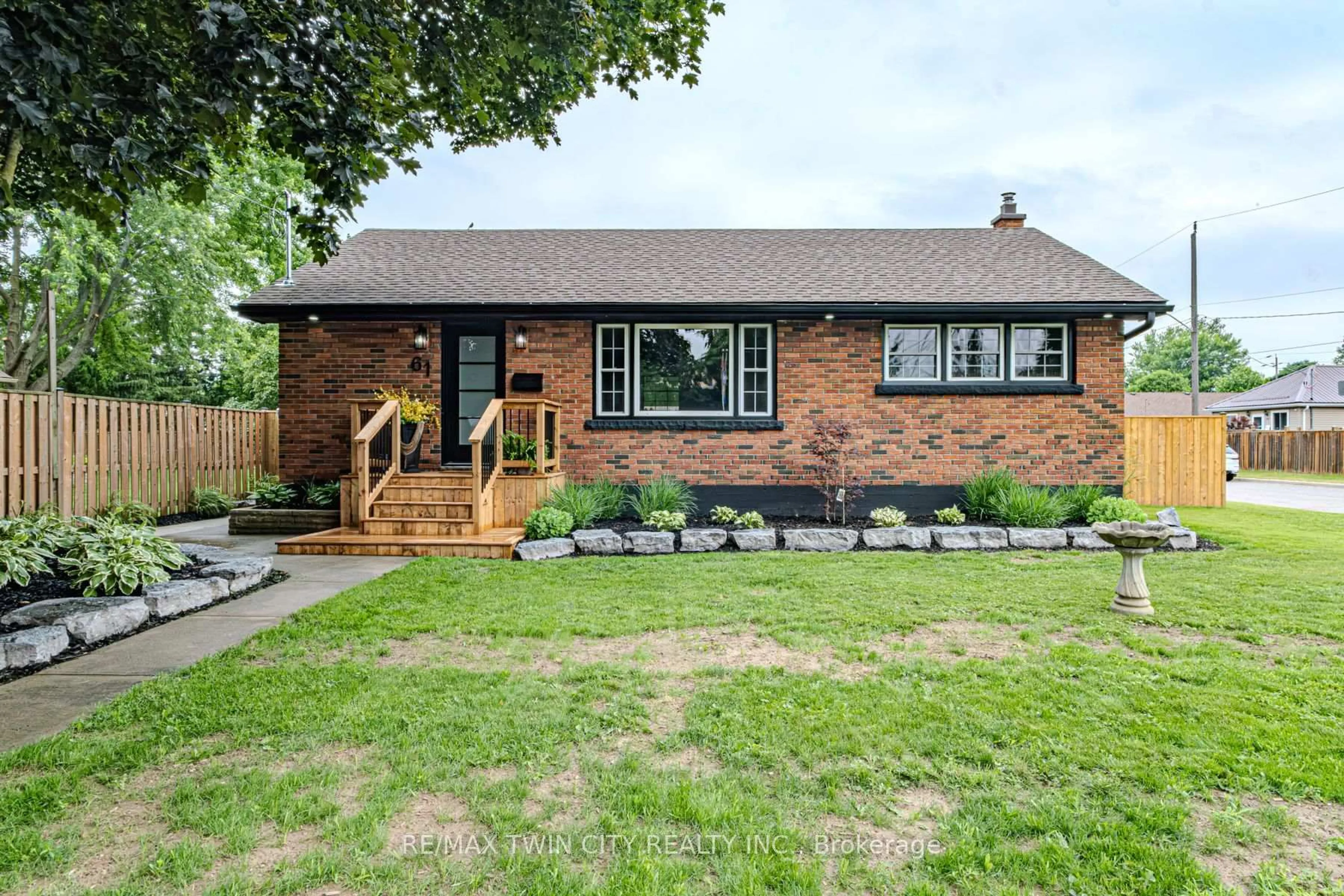 Home with brick exterior material, street for 61 CLENCH Ave, Brantford Ontario N3T 1B7