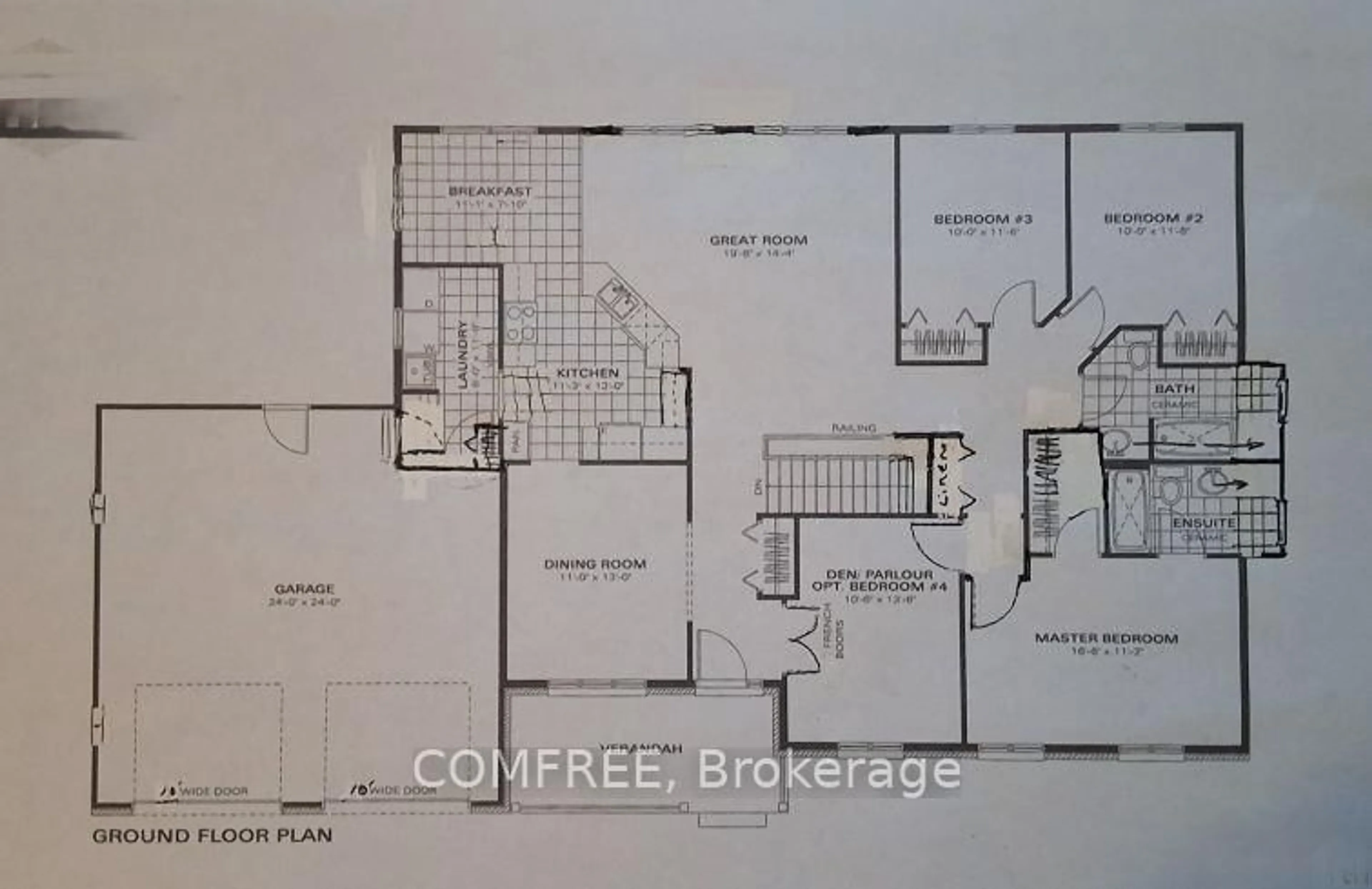 Floor plan for 6959 Viola St, North Gower Ontario K0A 2T0