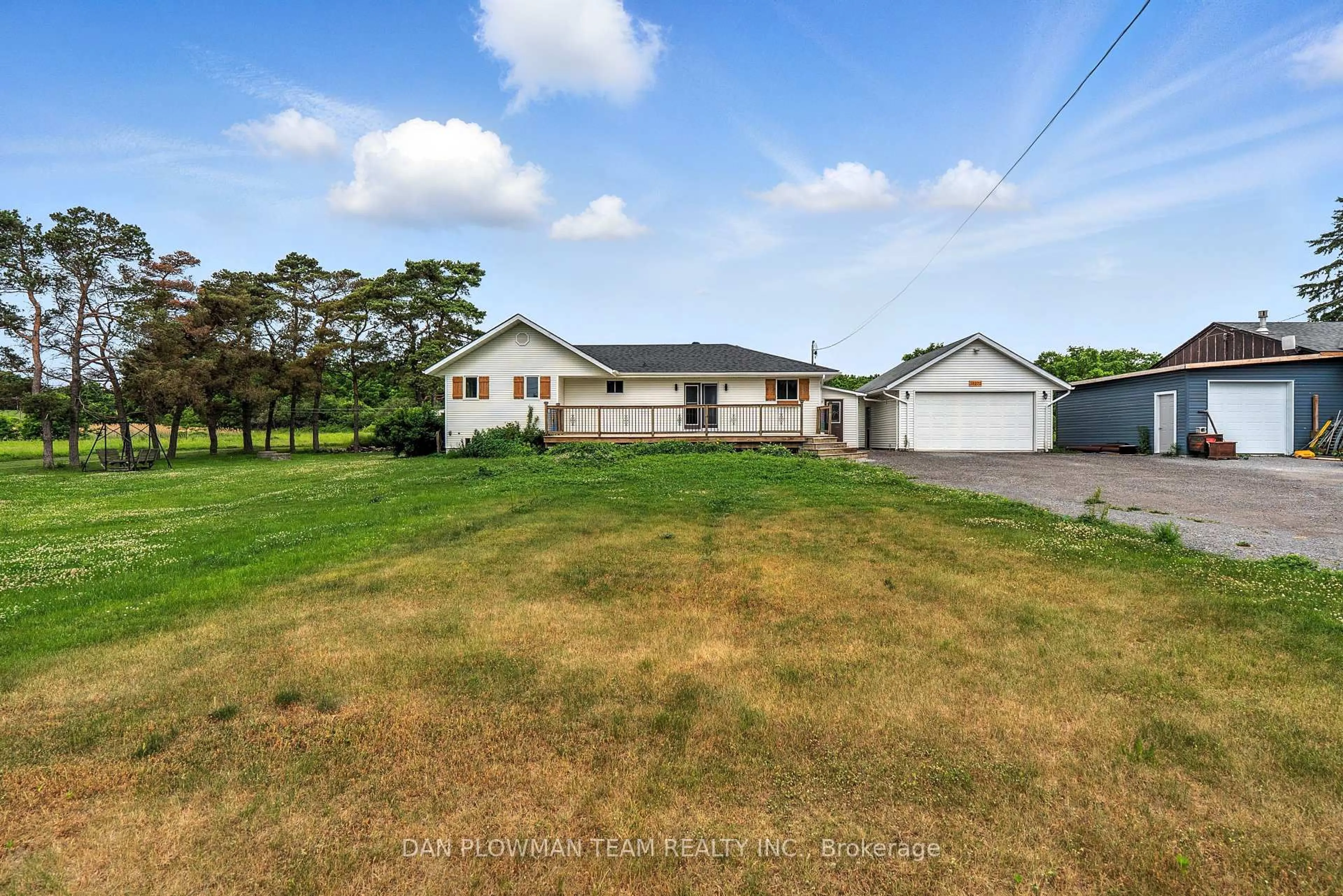 A pic from outside/outdoor area/front of a property/back of a property/a pic from drone, unknown for 10272 County Rd 2 Rd, Alnwick/Haldimand Ontario K9A 4J8
