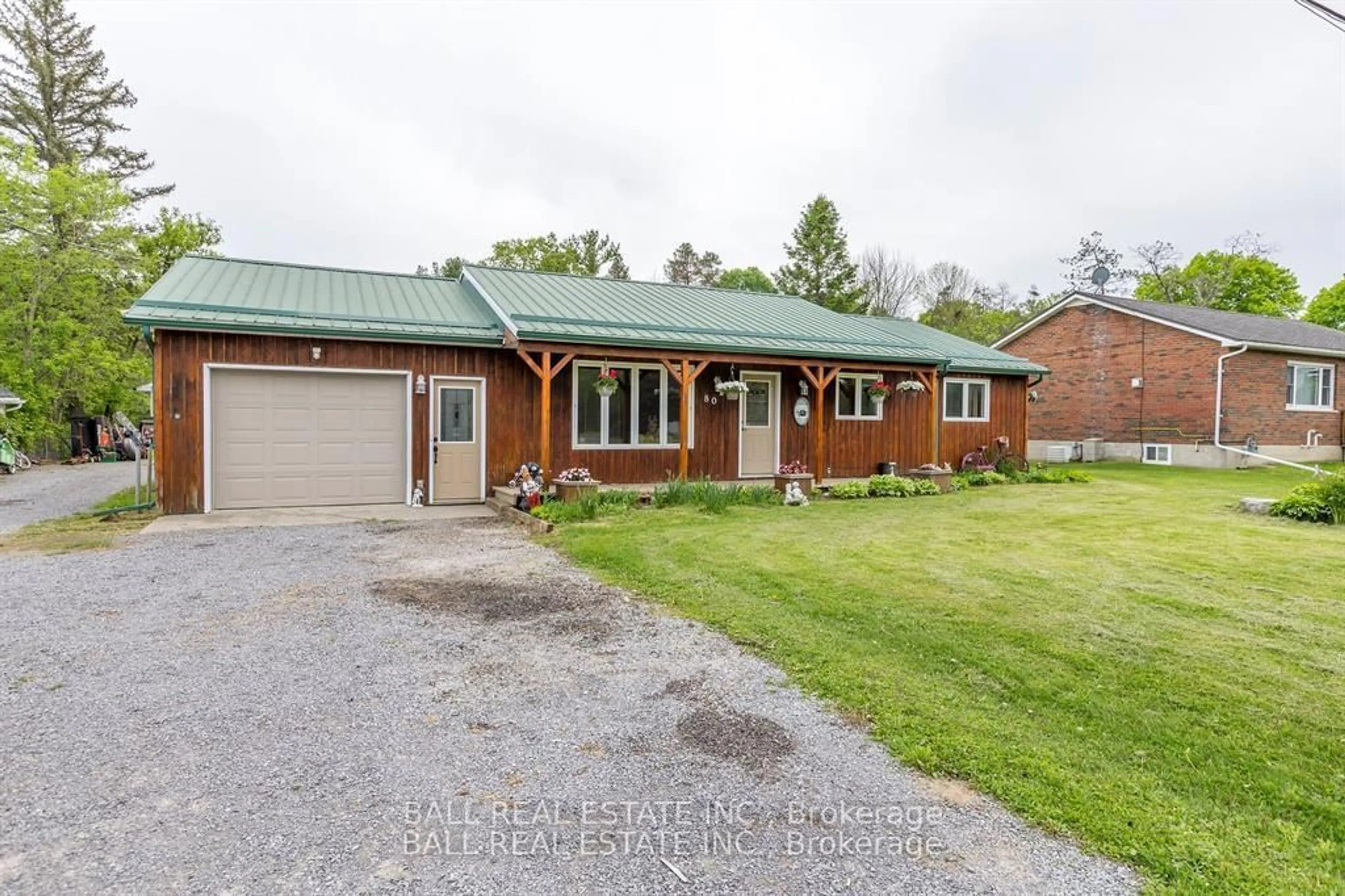A pic from outside/outdoor area/front of a property/back of a property/a pic from drone, unknown for 80 Matthew St, Limoges Ontario K0K 2M0