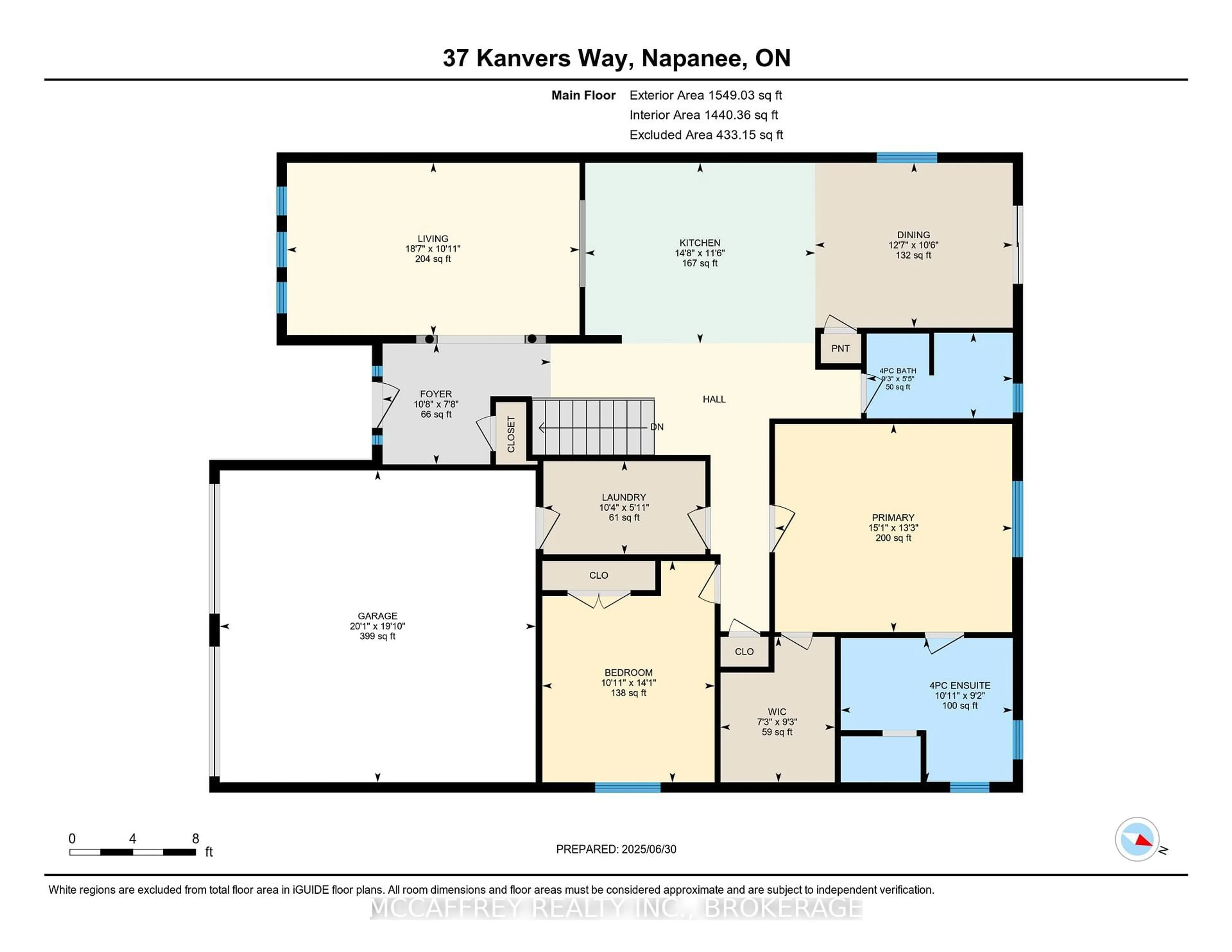Floor plan for 37 Kanvers Way, Greater Napanee Ontario K7R 3P9