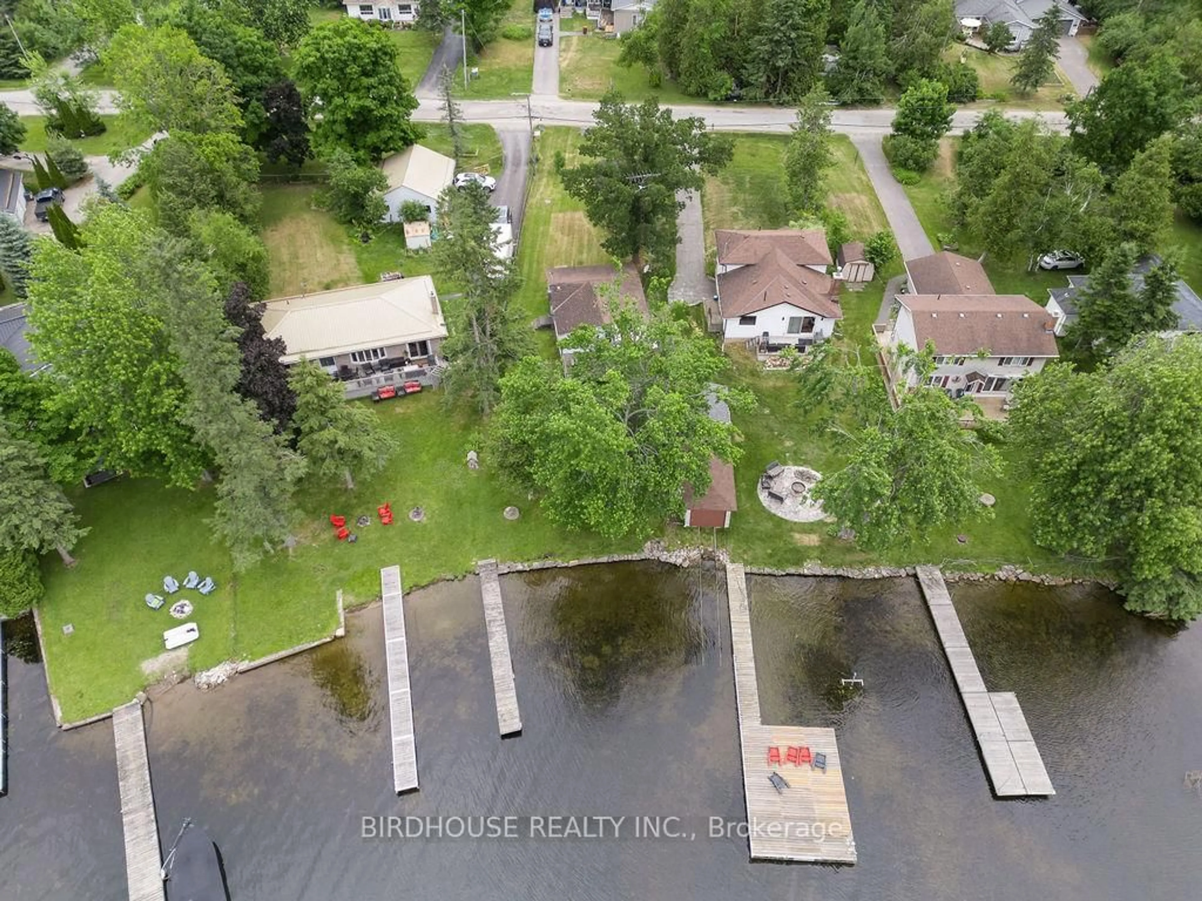 A pic from outside/outdoor area/front of a property/back of a property/a pic from drone, water/lake/river/ocean view for 58 Sturgeon Glen Rd, Kawartha Lakes Ontario K0M 1N0