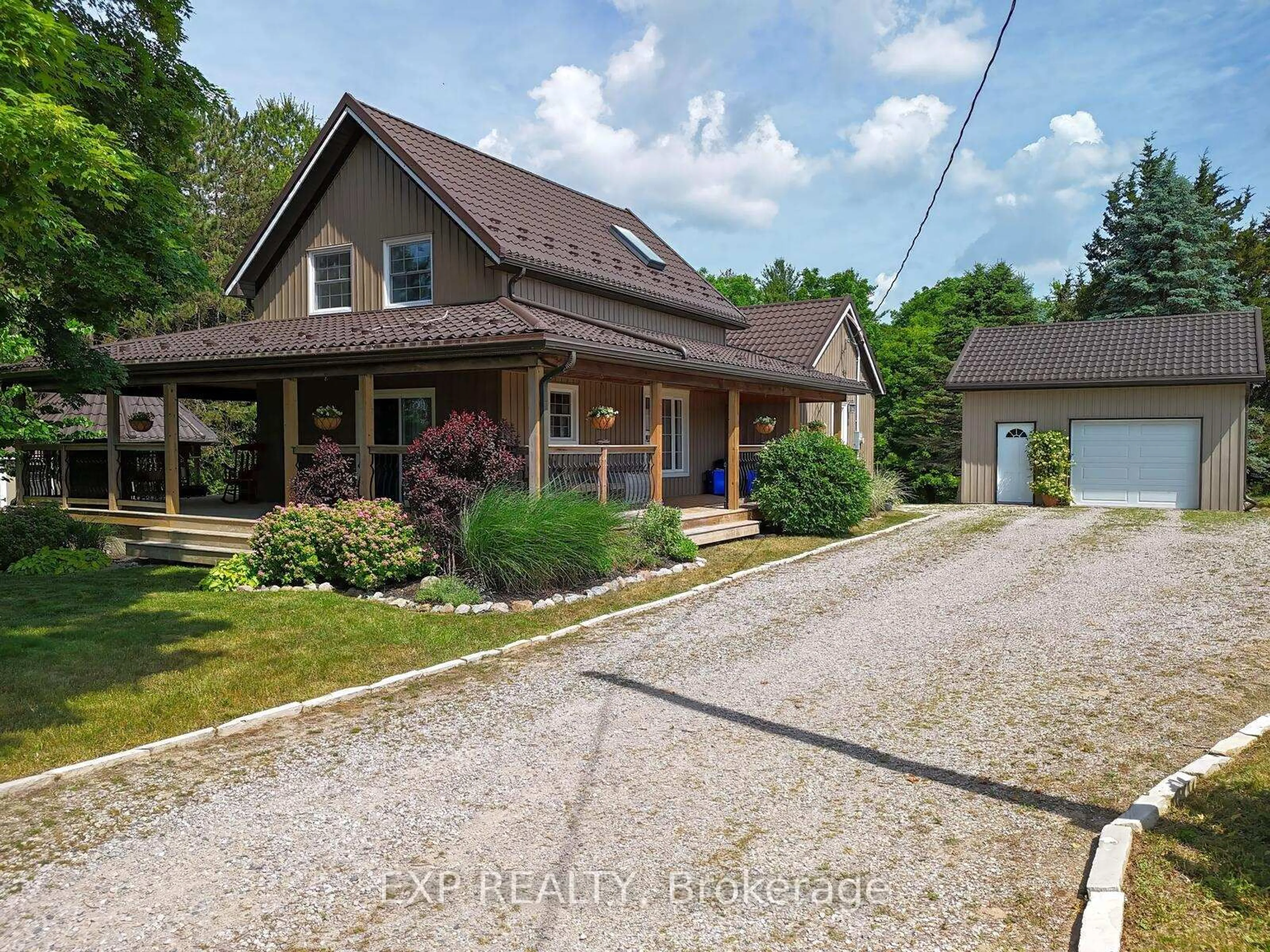 A pic from outside/outdoor area/front of a property/back of a property/a pic from drone, street for 52686 Chalet Line, Malahide Ontario N5H 2R1