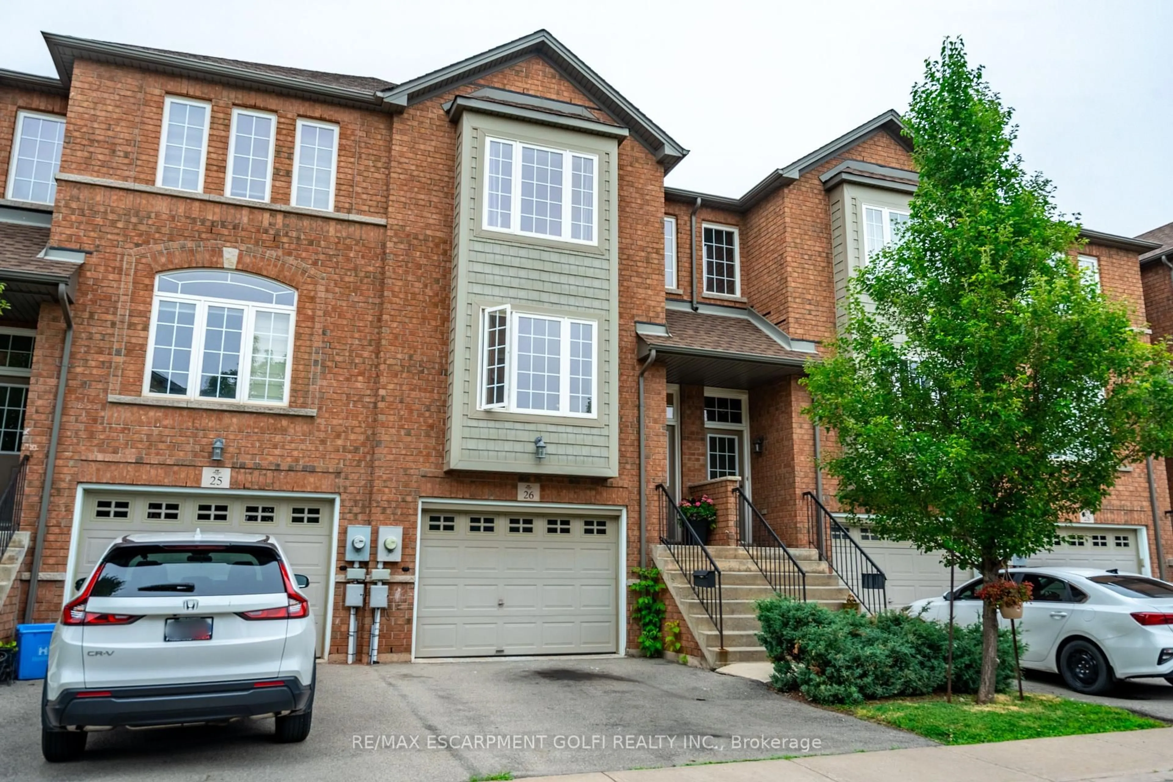 Home with brick exterior material, street for 151 Green Rd #26, Hamilton Ontario L8G 3X2