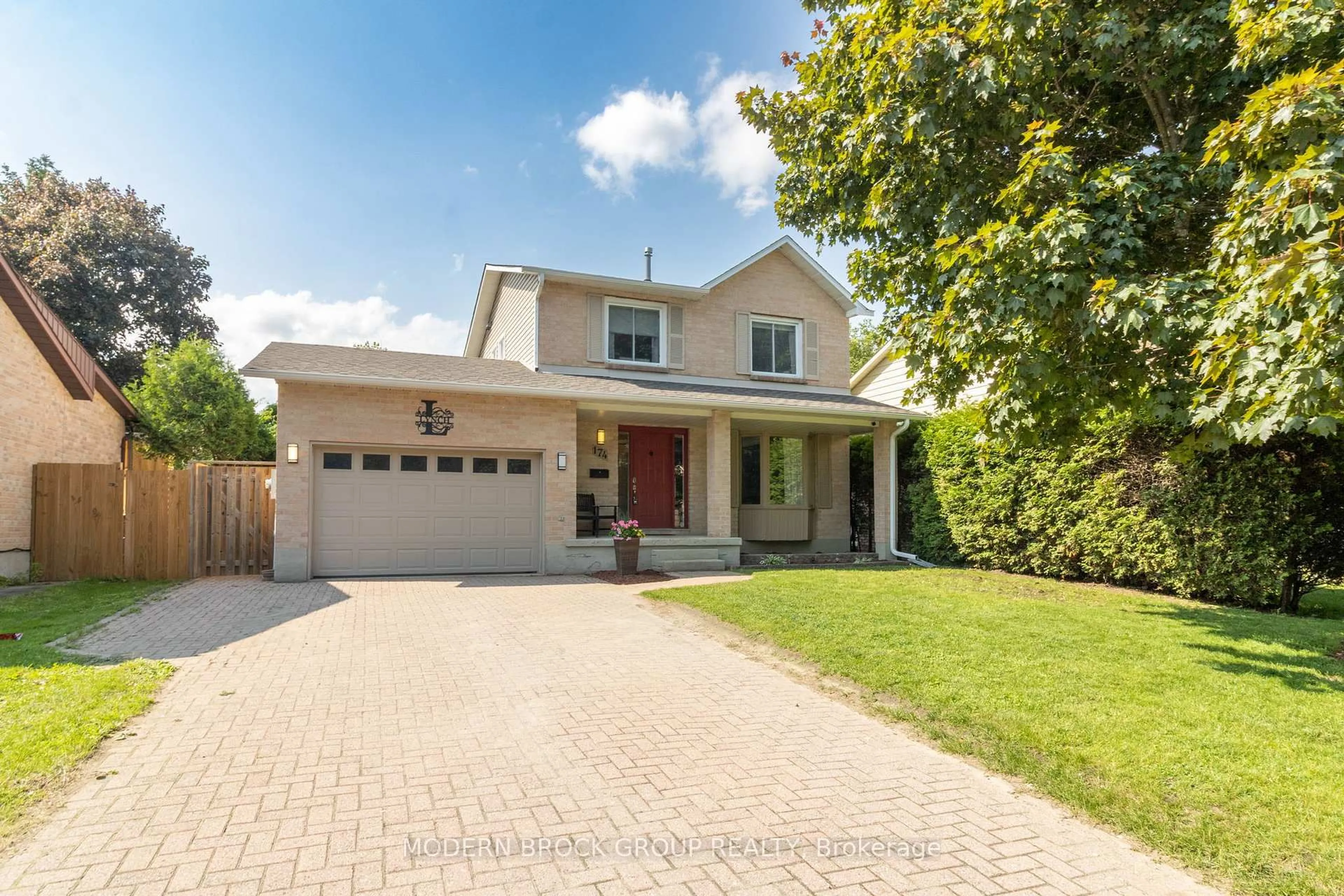 Home with brick exterior material, street for 174 Row Pl, Brockville Ontario K6V 6V2
