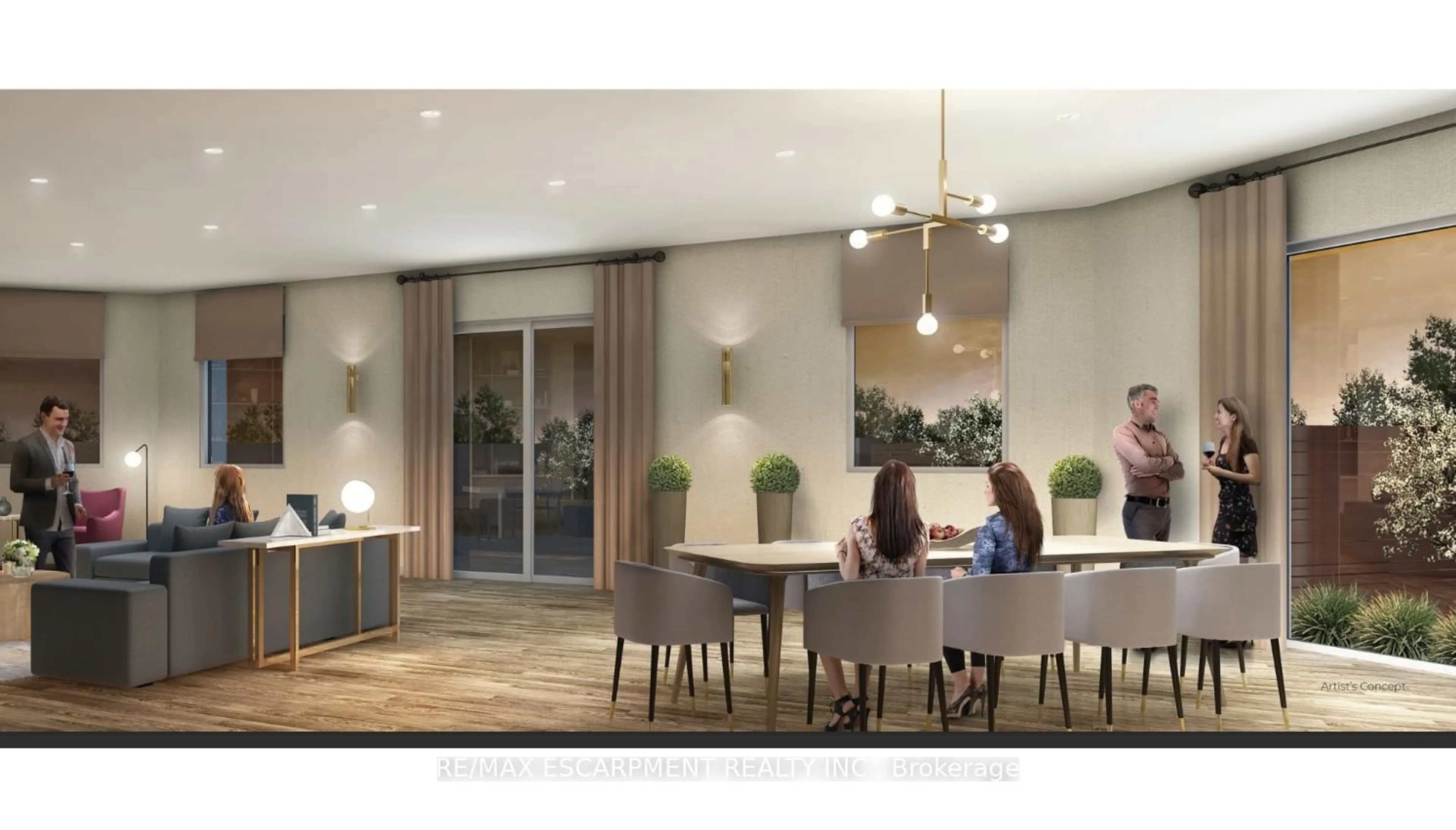 Dining room, unknown for 7549A Kalar Rd #407, Niagara Falls Ontario L2H 3W6