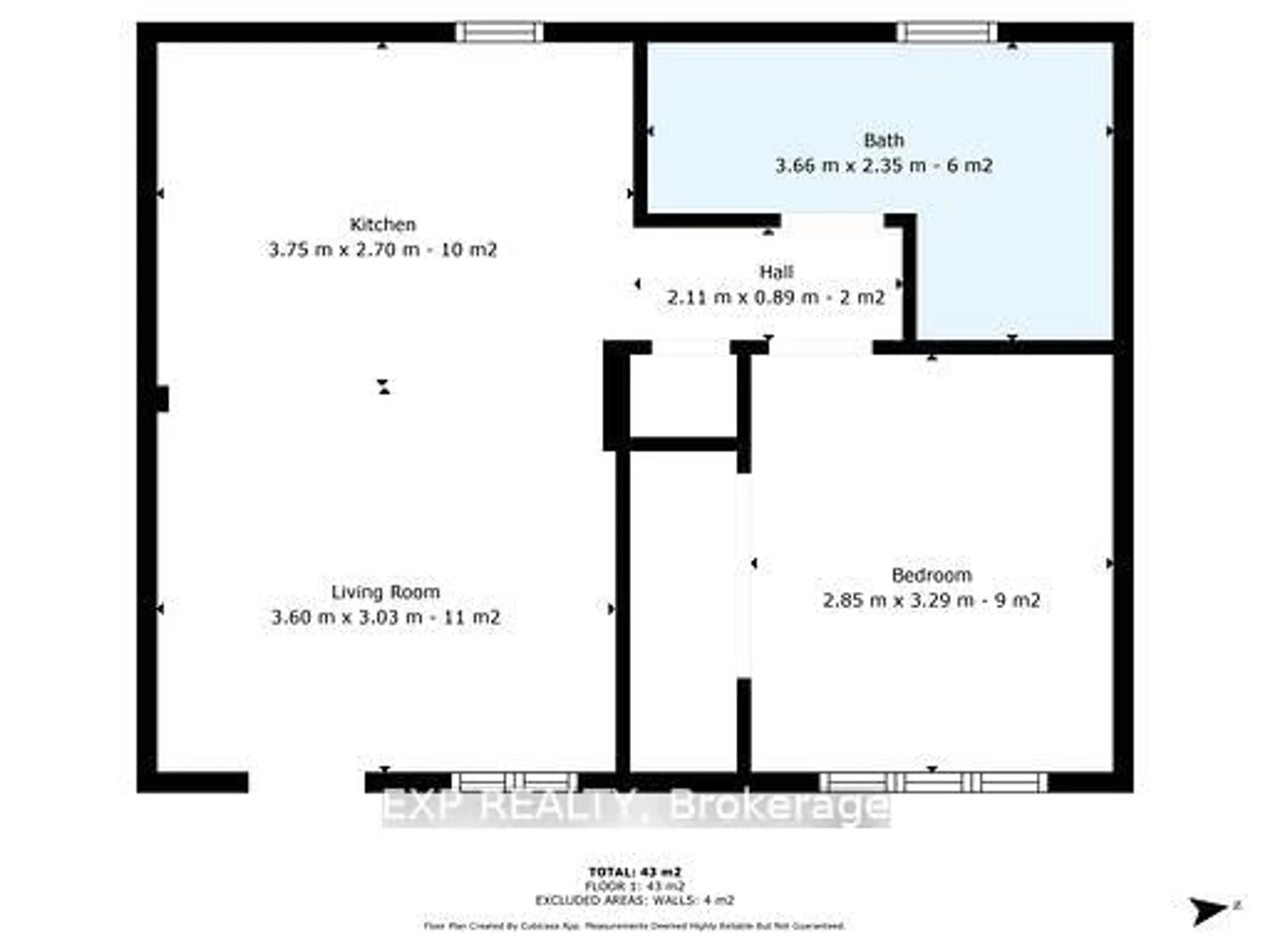 Floor plan for 467 Main St, Hawkesbury Ontario K6A 2S6