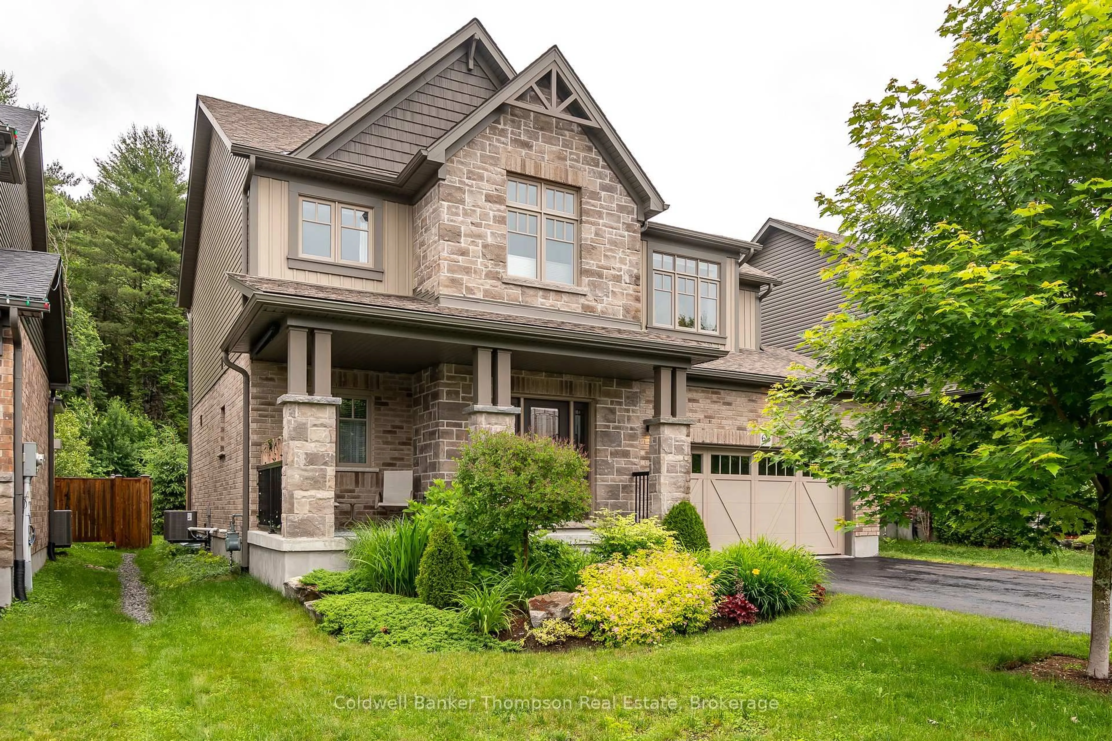 Home with brick exterior material, street for 68 Selkirk Dr, Huntsville Ontario P1H 0C6