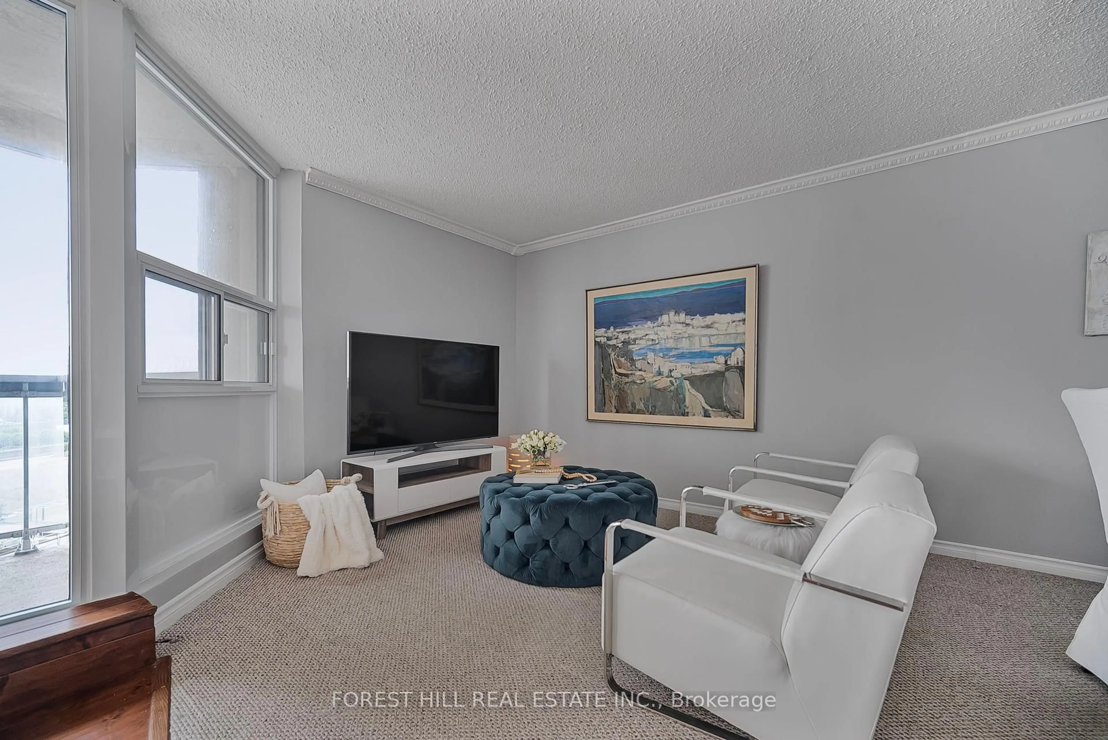 Living room with furniture, unknown for 363 Colborne St #905, London East Ontario N6B 3N3