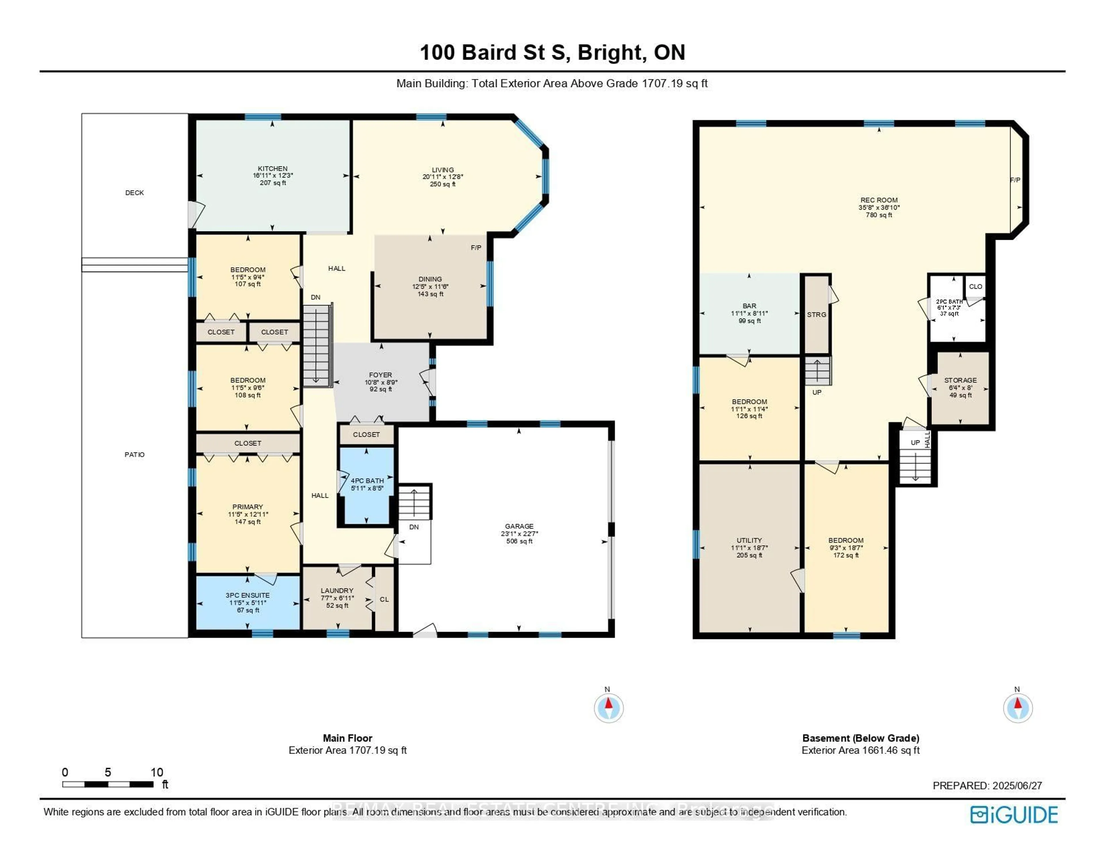 Floor plan for 100 Baird St, Blandford-Blenheim Ontario N0J 1B0