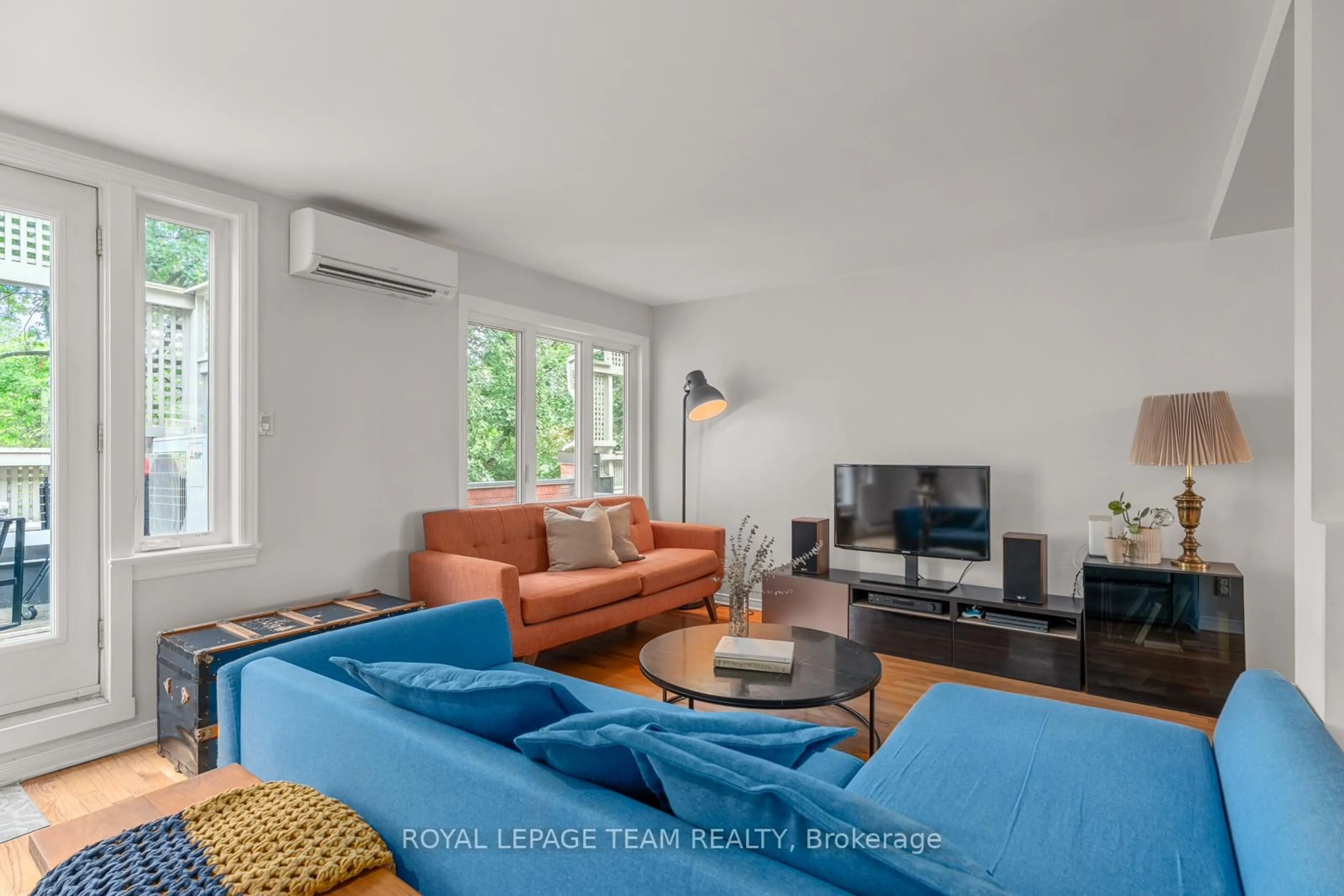 Living room with furniture, unknown for 20 Charlevoix St #26, Ottawa Ontario K1L 8K5
