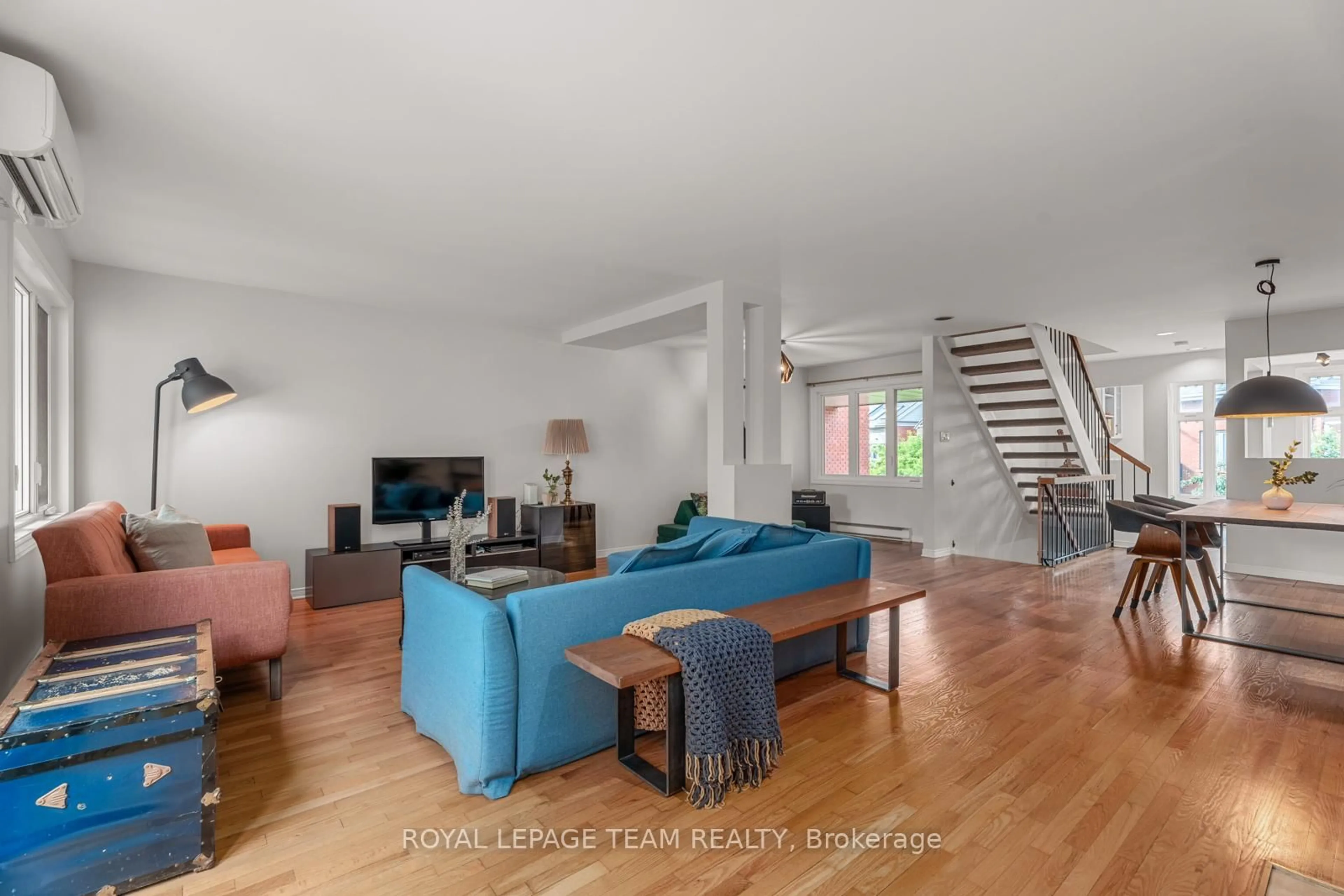 Living room with furniture, unknown for 20 Charlevoix St #26, Ottawa Ontario K1L 8K5
