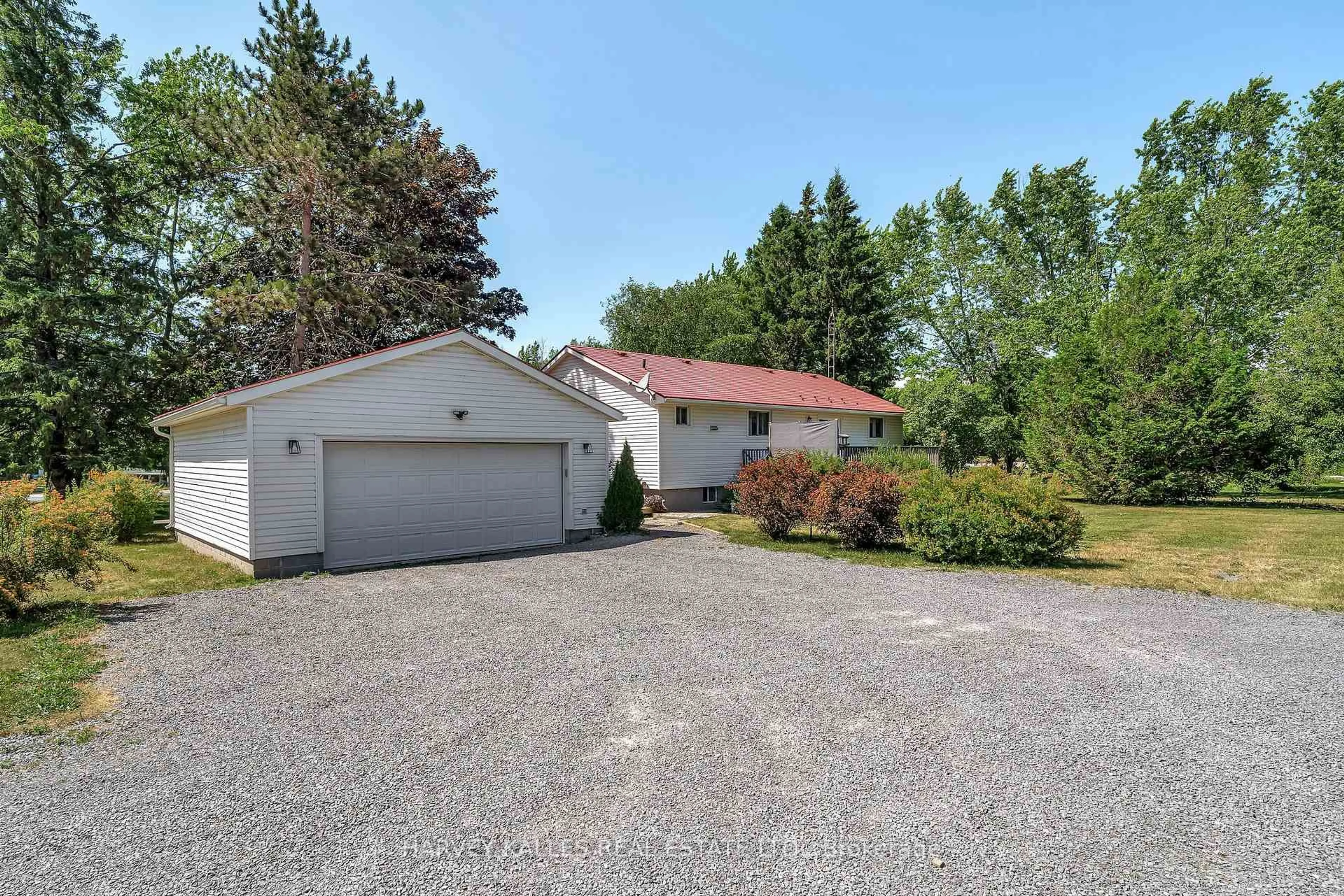 A pic from outside/outdoor area/front of a property/back of a property/a pic from drone, street for 17 Kleinsteuber Park Rd, Prince Edward County Ontario K0K 2T0