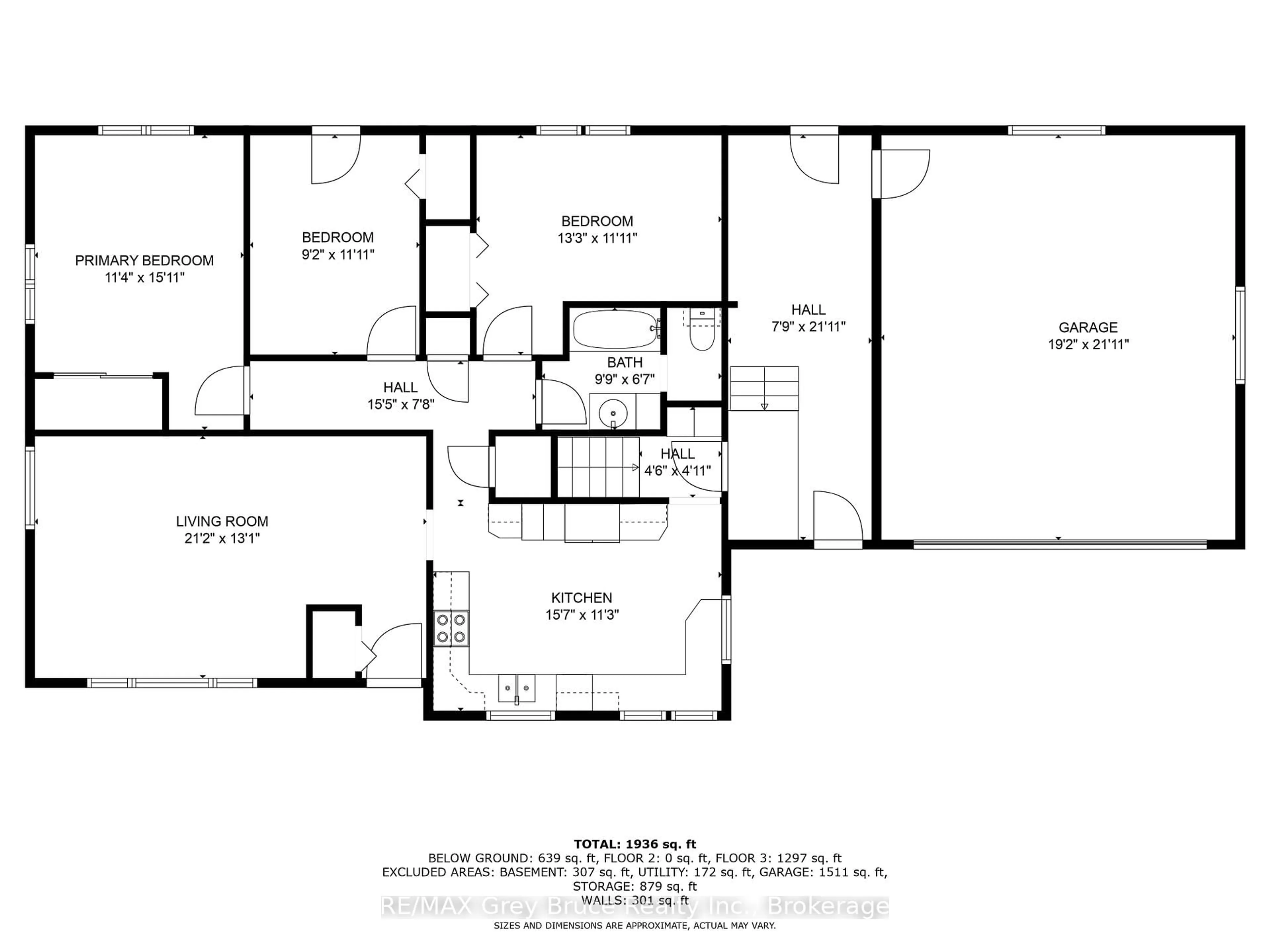 Floor plan for 718449 6 Highway, Georgian Bluffs Ontario N4K 5N7
