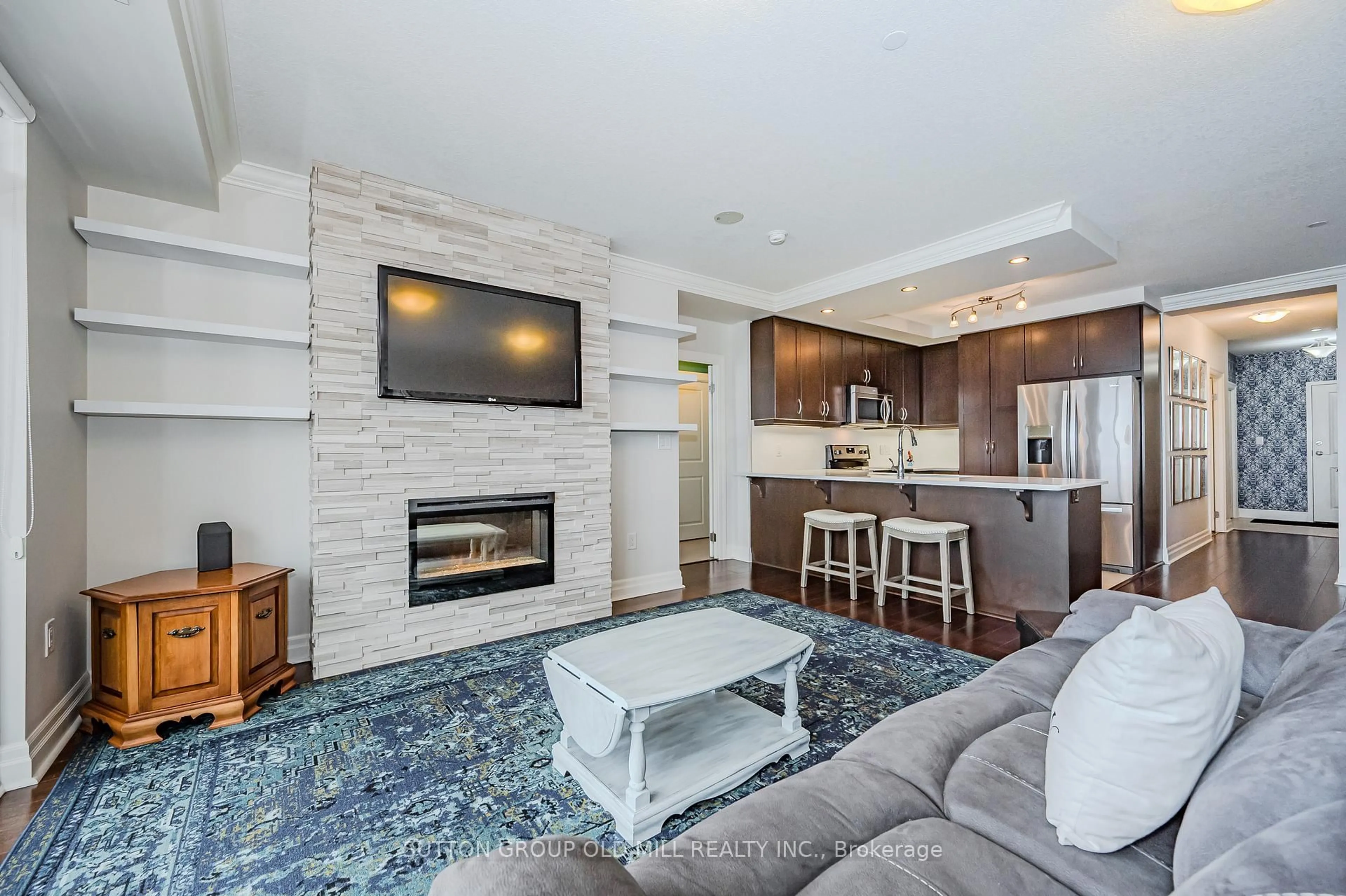 Open concept kitchen, unknown for 150 Wellington St #805, Guelph Ontario N1H 3R2