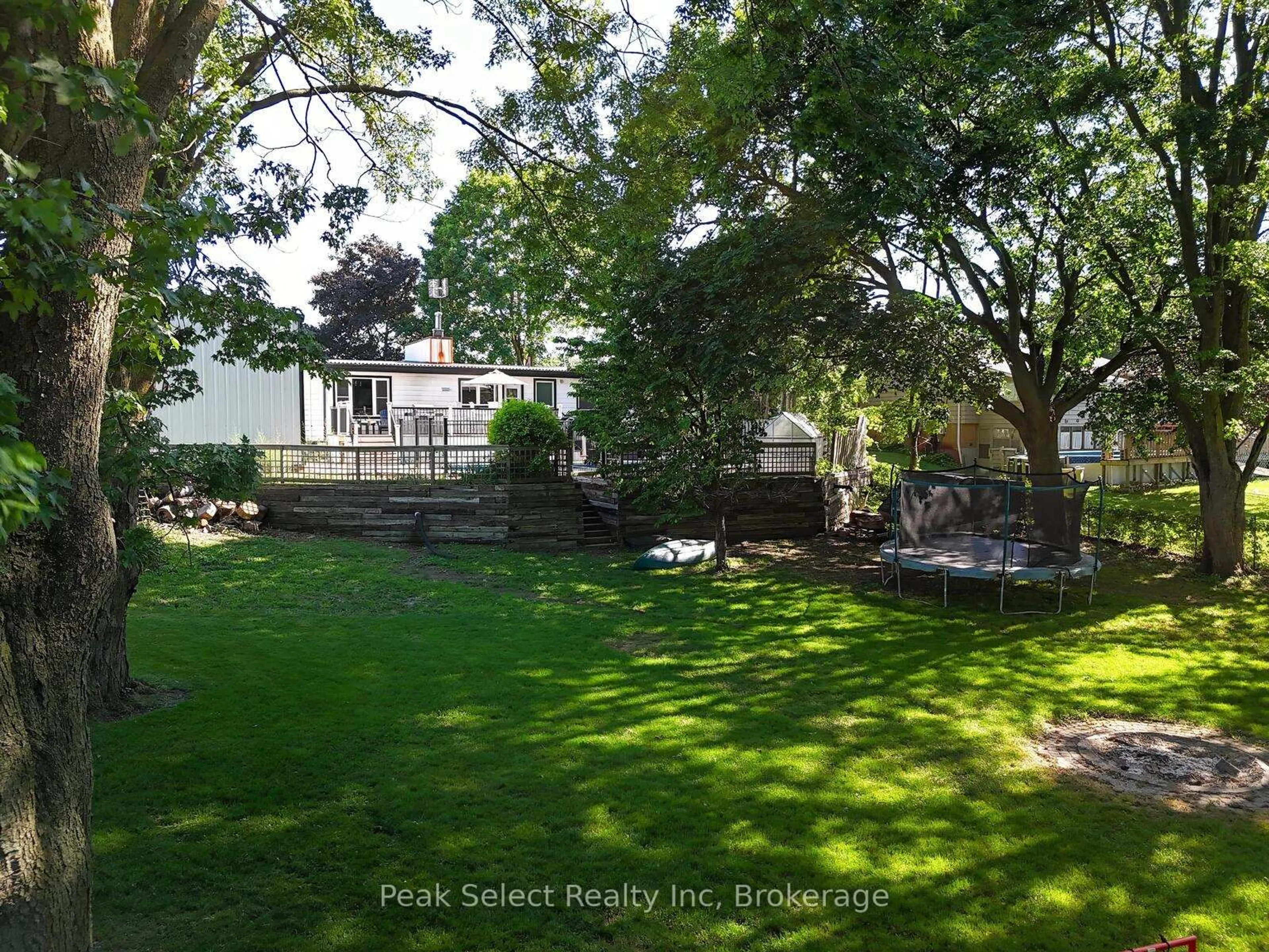 A pic from outside/outdoor area/front of a property/back of a property/a pic from drone, forest/trees view for 2822 34 Line, Perth East Ontario N5A 6S5